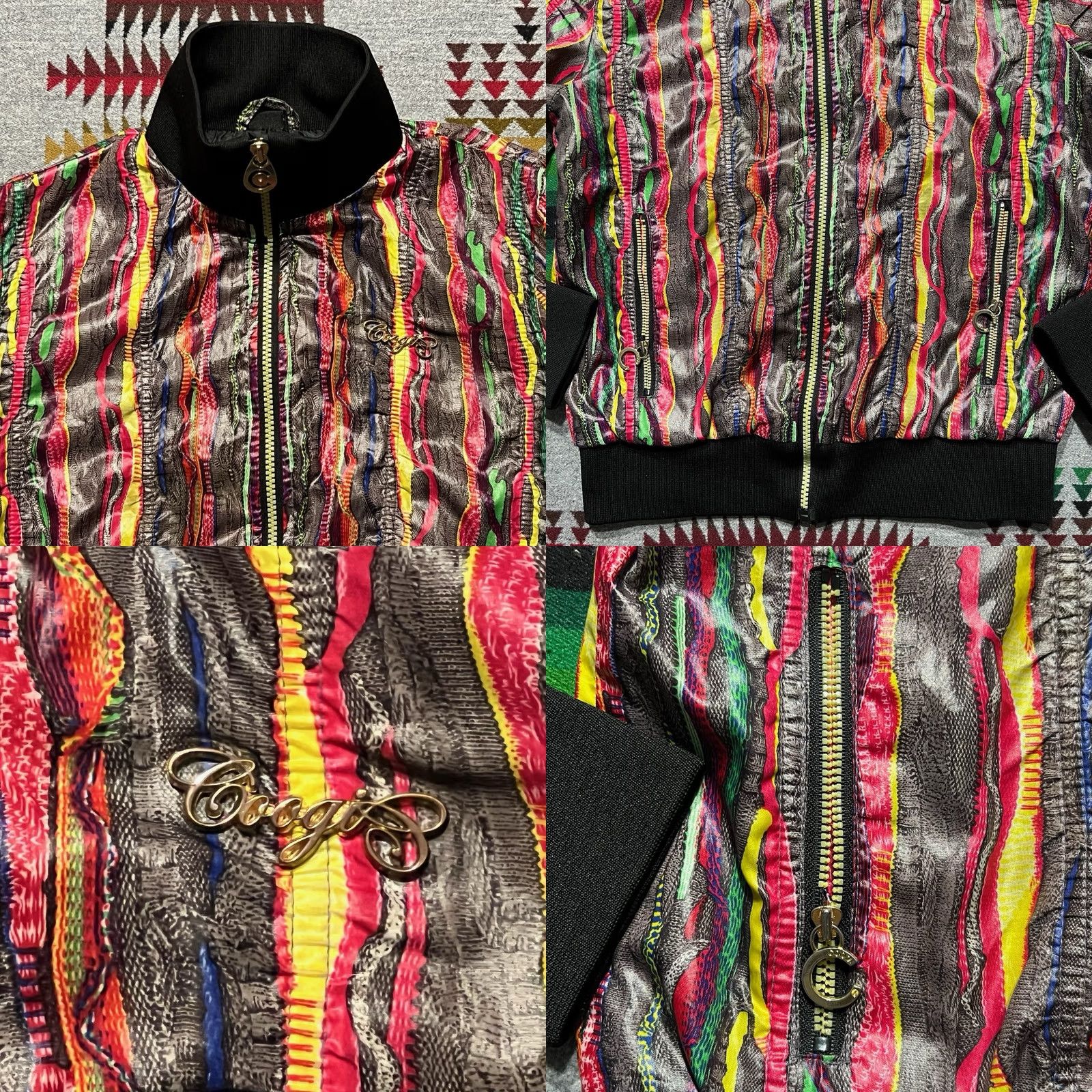 Coogi 2. "Coogi Bomber Jacket" is the main selling point Size M / US 6-8 / IT 42-44 - 8 Thumbnail