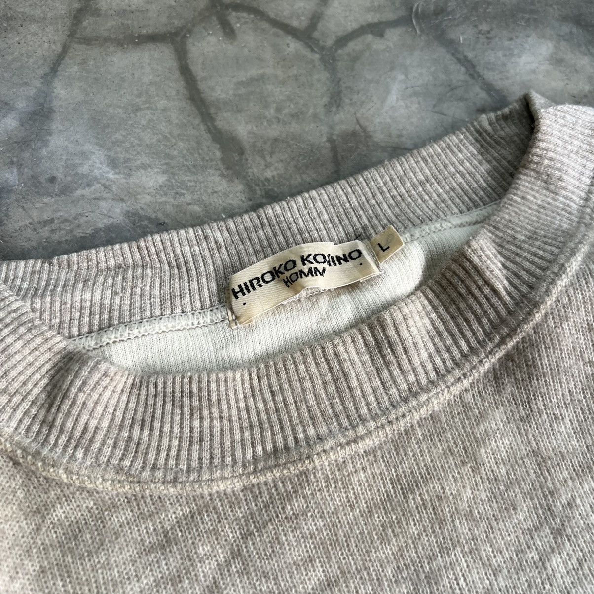 Hiroko Koshino Homme 19990’s Hiroko Koshino Homme Crewneck Size US L / EU 52-54 / 3 - 5 Thumbnail