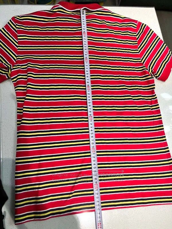 Moschino Moschino Summer Multi-Color Striped Polo Shirt . Size US S / EU 44-46 / 1 - 8 Thumbnail