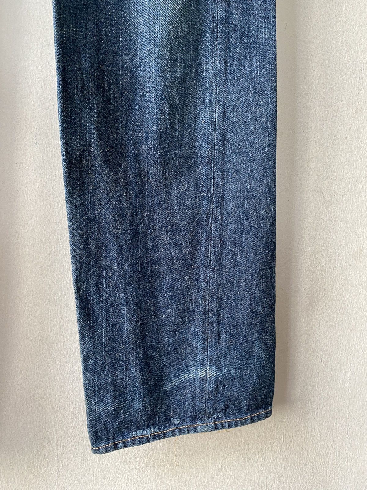 Japanese Vintage 45RPM Indigo Blue Denim