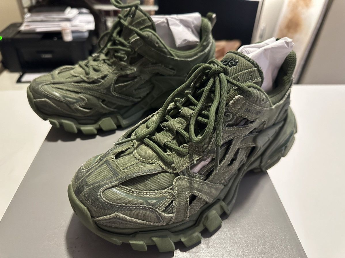 Balenciaga Balenciaga Track 2 Open Sneaker - Unisex Size US 10 / EU 43 - 7 Thumbnail