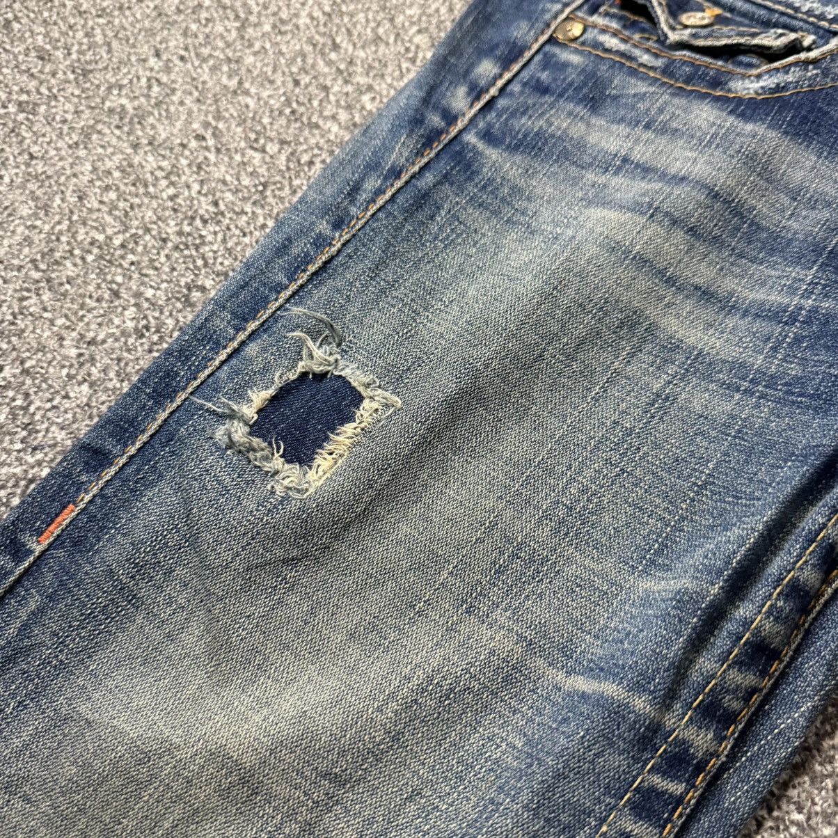 Hysteric Glamour 🔥🇺🇸 Vintage Crazy Flared True Religion Denim Size US 28 / EU 44 - 4 Thumbnail