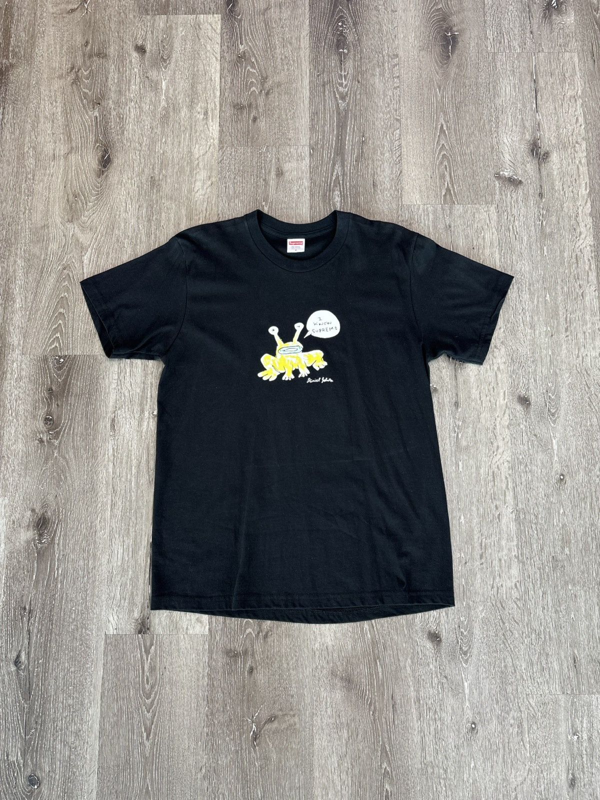 Supreme Supreme “Daniel Johnston Frog” Tee (BLACK) Size US M / EU 48-50 / 2 - 1 Thumbnail