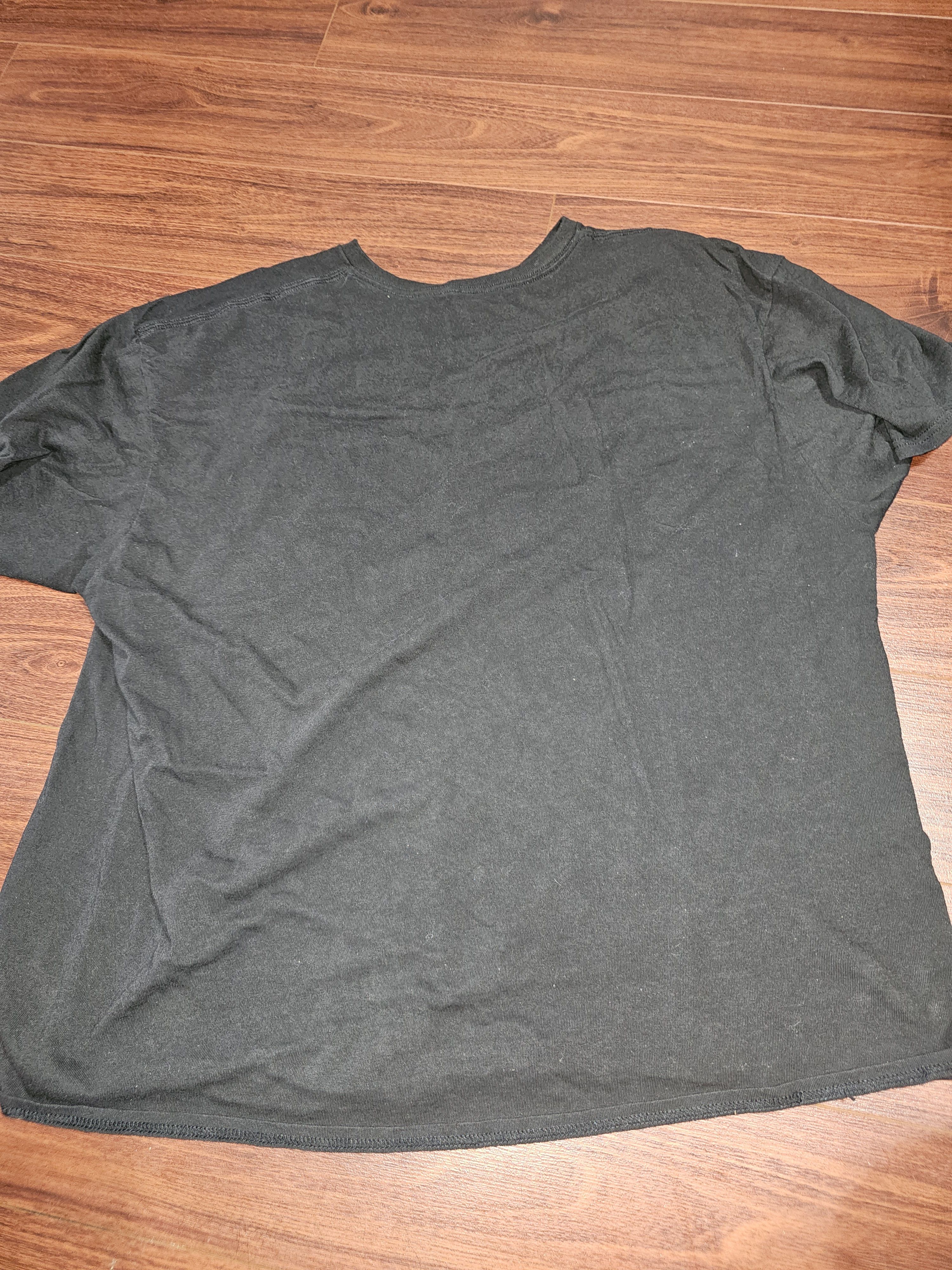 LRG Vintage Black LRG T Shirt with Green Overlay Size US XXL / EU 58 / 5 - 2 Thumbnail