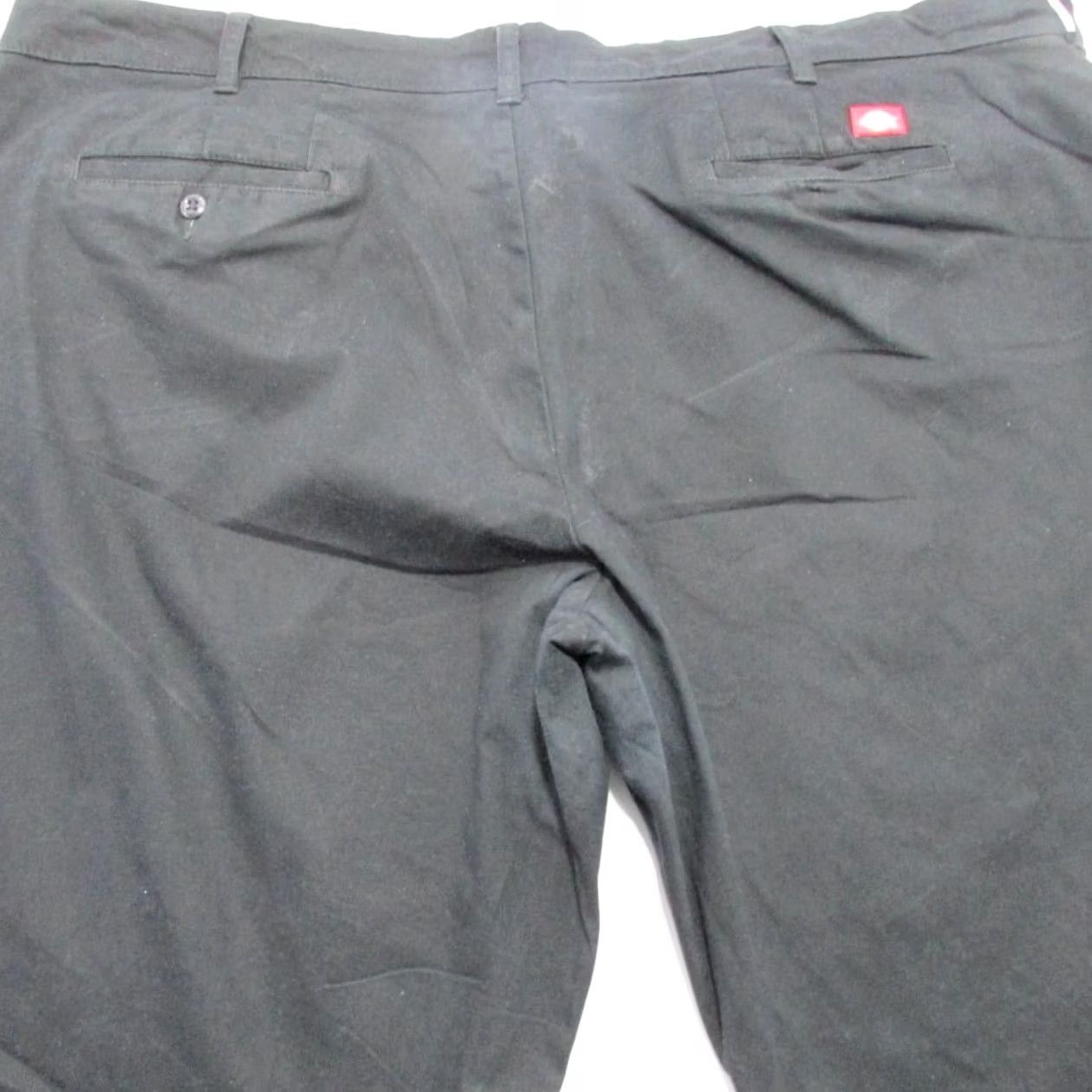 Dickies DICKIES WORK PANTS Womens 26 Stretch Women Relaxed Fit straight leg Black W44 L29 UK26 SKU Y04095 Size ONE SIZE - 6 Thumbnail