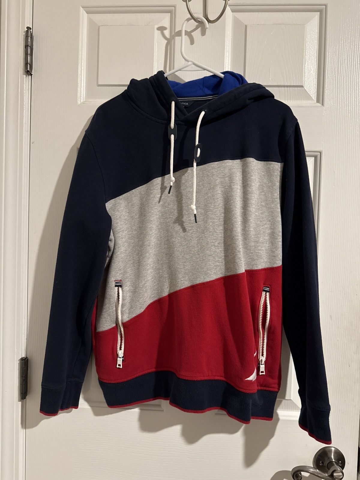 Nautica Nautica 90’s Pullover Hoodie Size US M / EU 48-50 / 2 - 2 Thumbnail