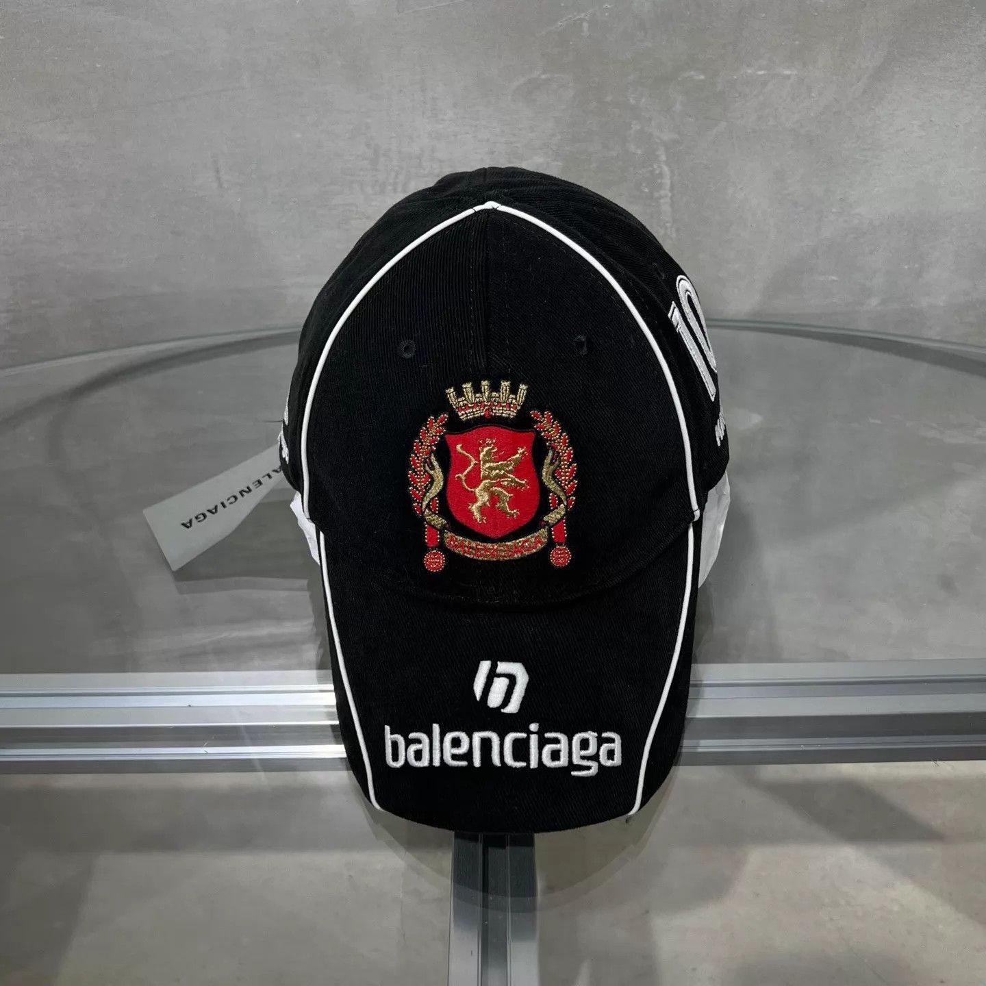 Balenciaga Balenciaga SS22 Soccer Hood Scarf Hat Black Sz.XS | Grailed