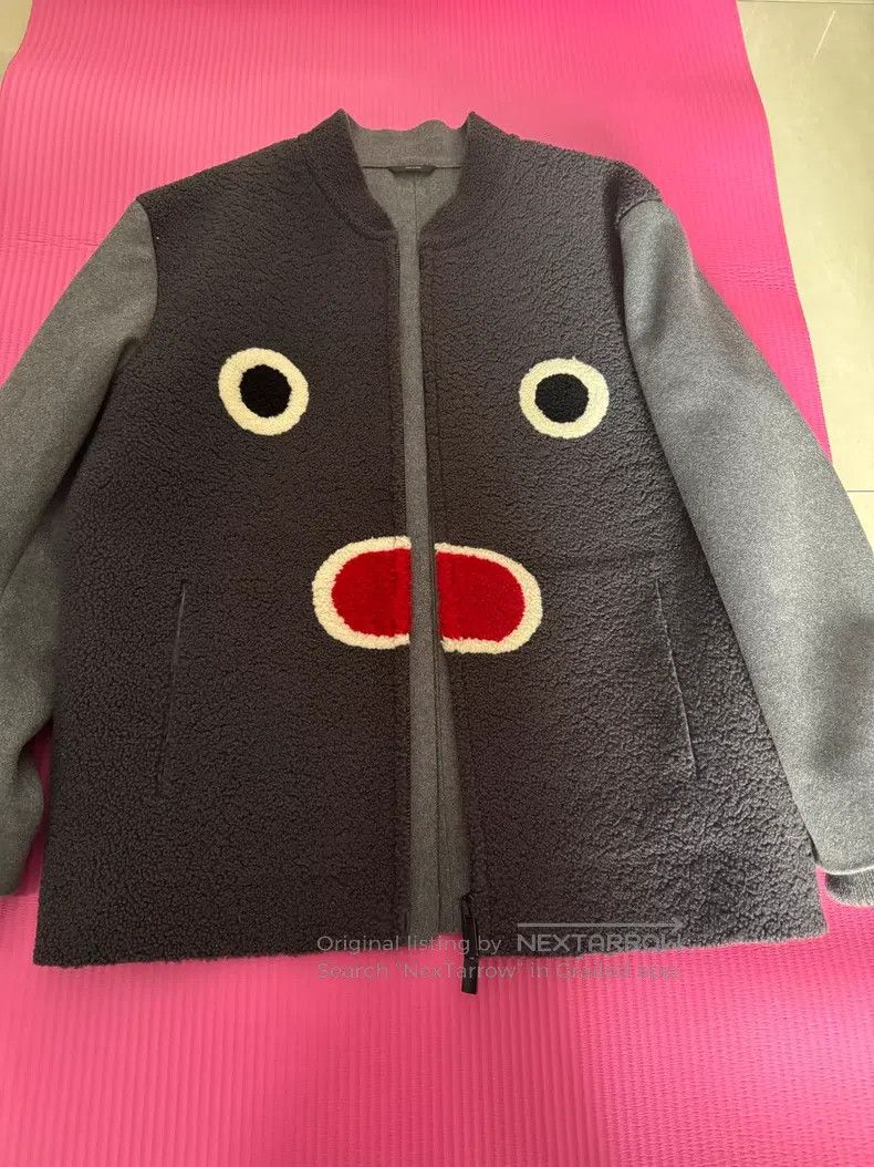 Fendi Fendi Abstract Pattern Fleece Patchwork Jacket Size US L / EU 52-54 / 3 - 1 Thumbnail