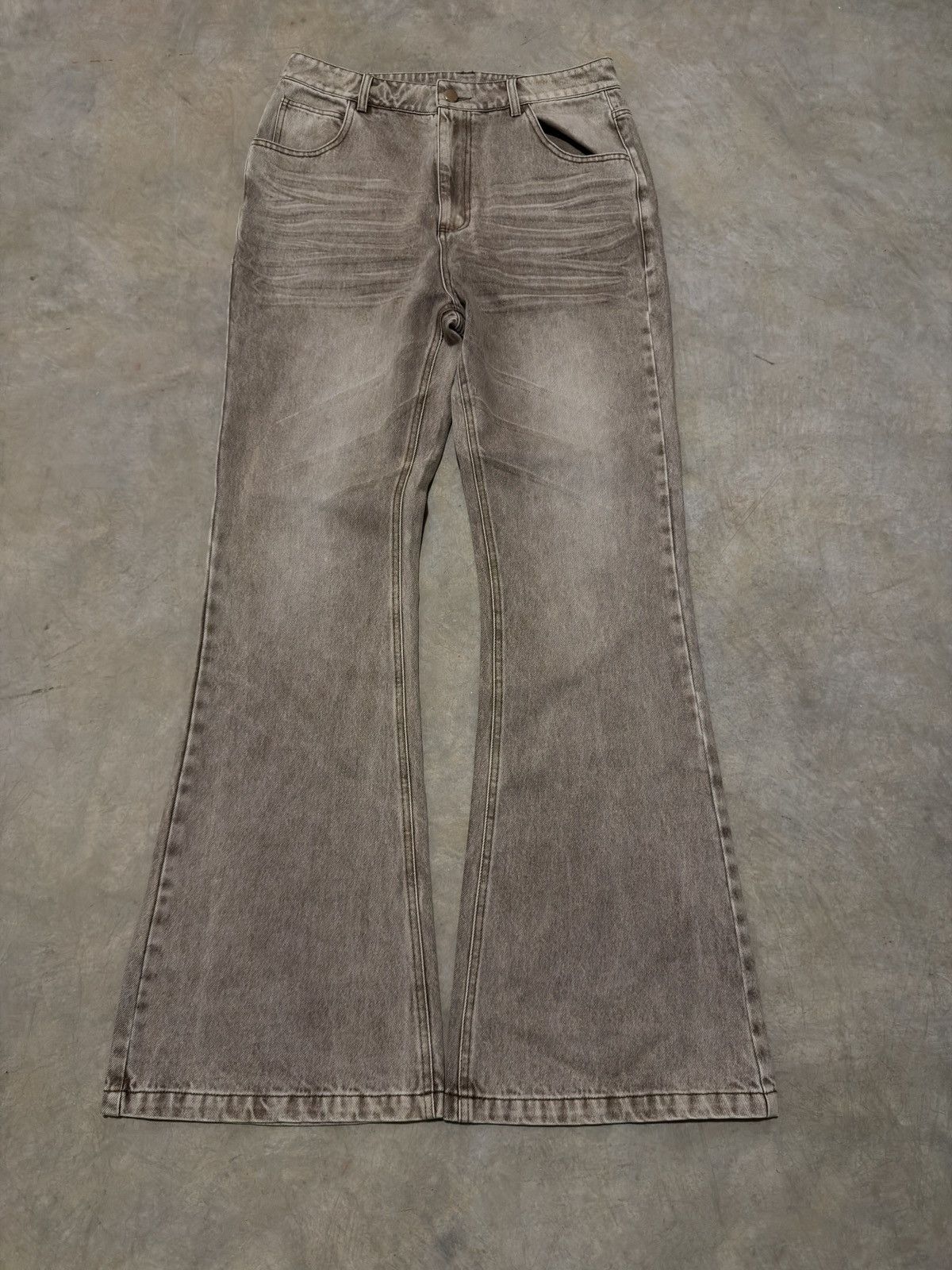 Other Brown Flared Denim Size US 30 / EU 46 - 3 Thumbnail
