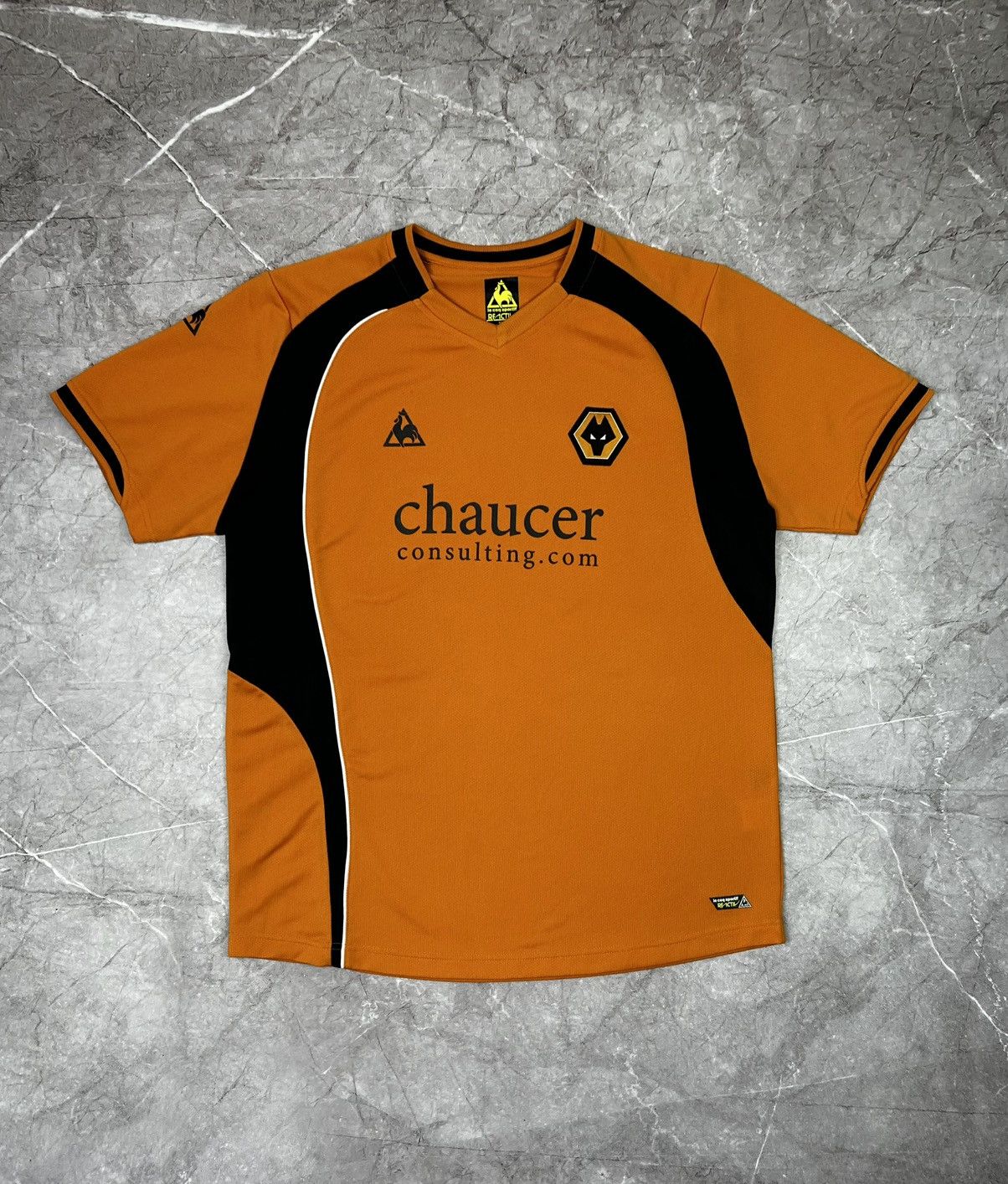Le Coq Sportif Vintage Le Coq Sportif Wolverhampton Jersey Size L Size US L / EU 52-54 / 3 - 3 Thumbnail