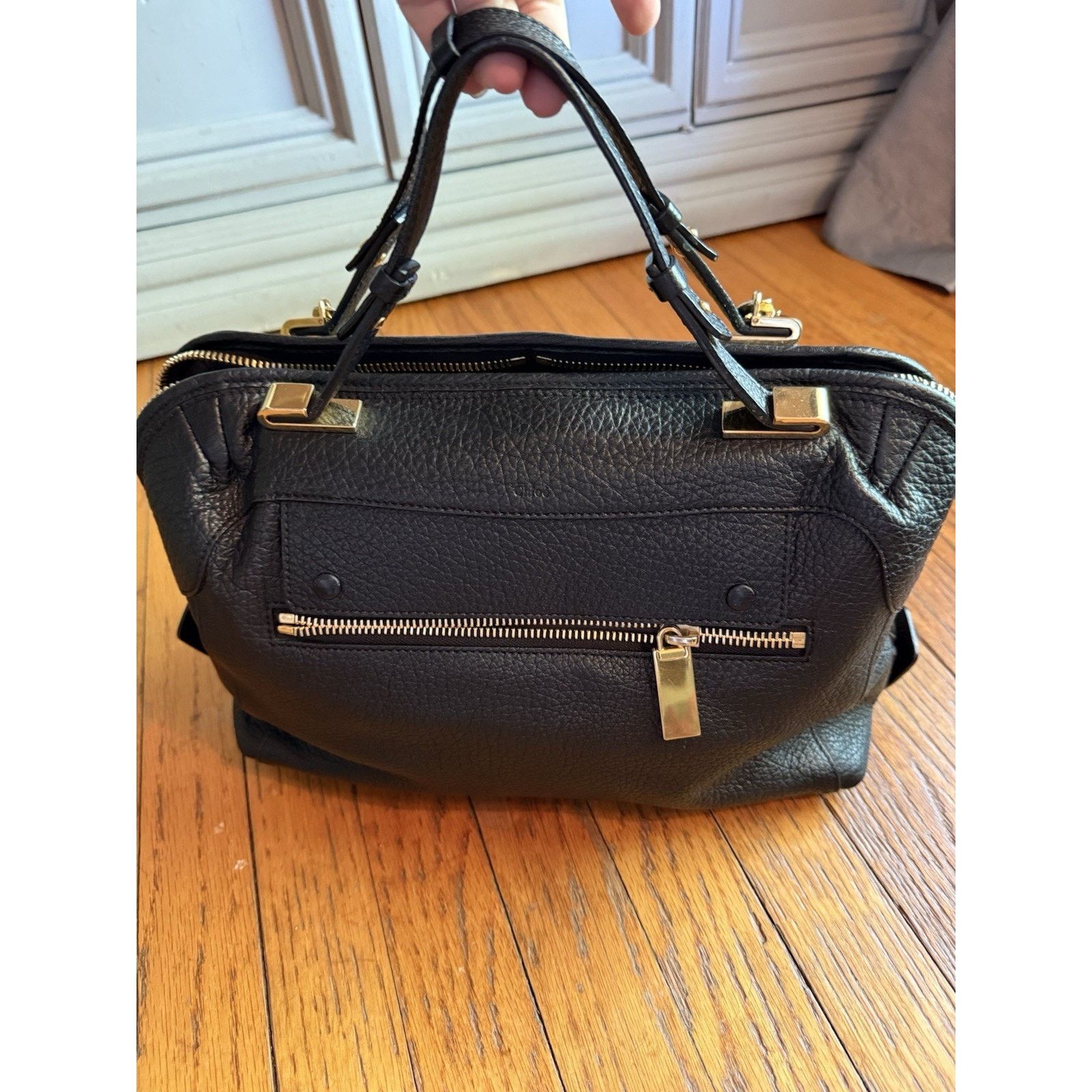 Chloe Chloé 2way Attache 11mr0701 Black Leather Bag Authentic Size ONE SIZE - 1 Thumbnail