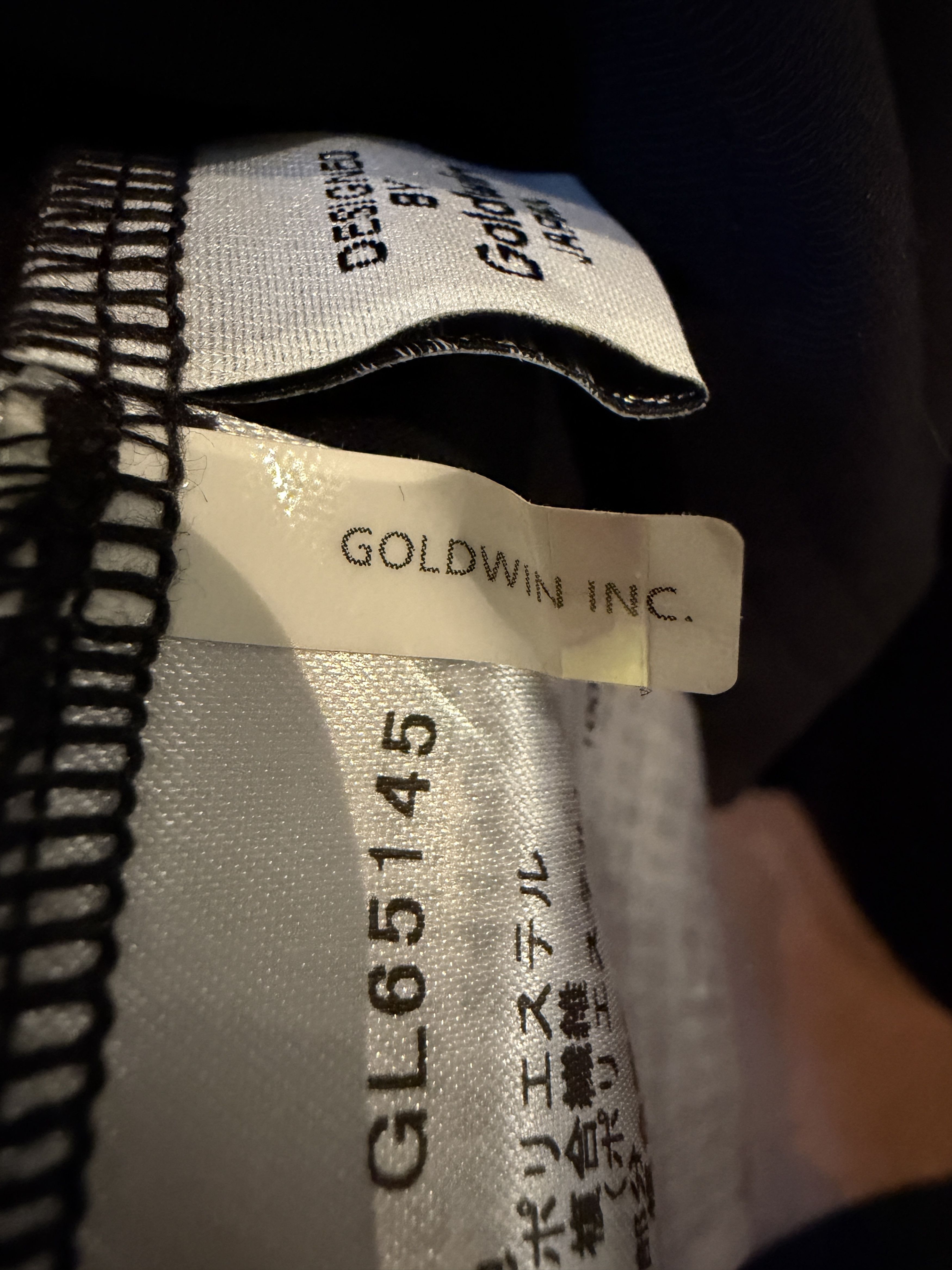 Goldwin Goldwin Graphic T shirt Black 2025 XL Size US XL / EU 56 / 4 - 10 Thumbnail