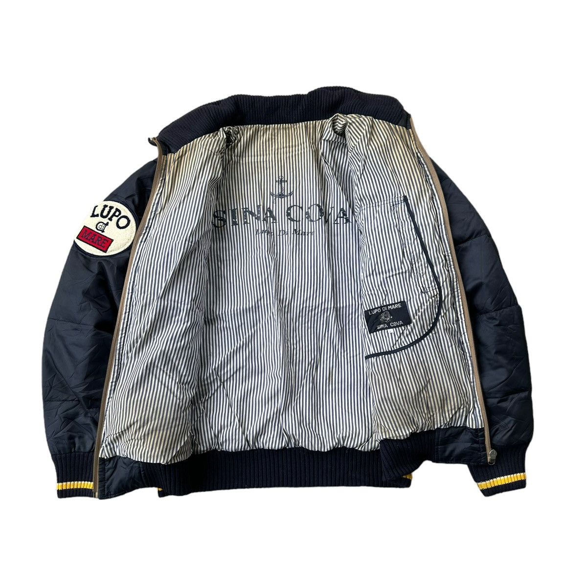 Vintage Sina cova Lupo di Mare puffer jacket Size US L / EU 52-54 / 3 - 4 Thumbnail