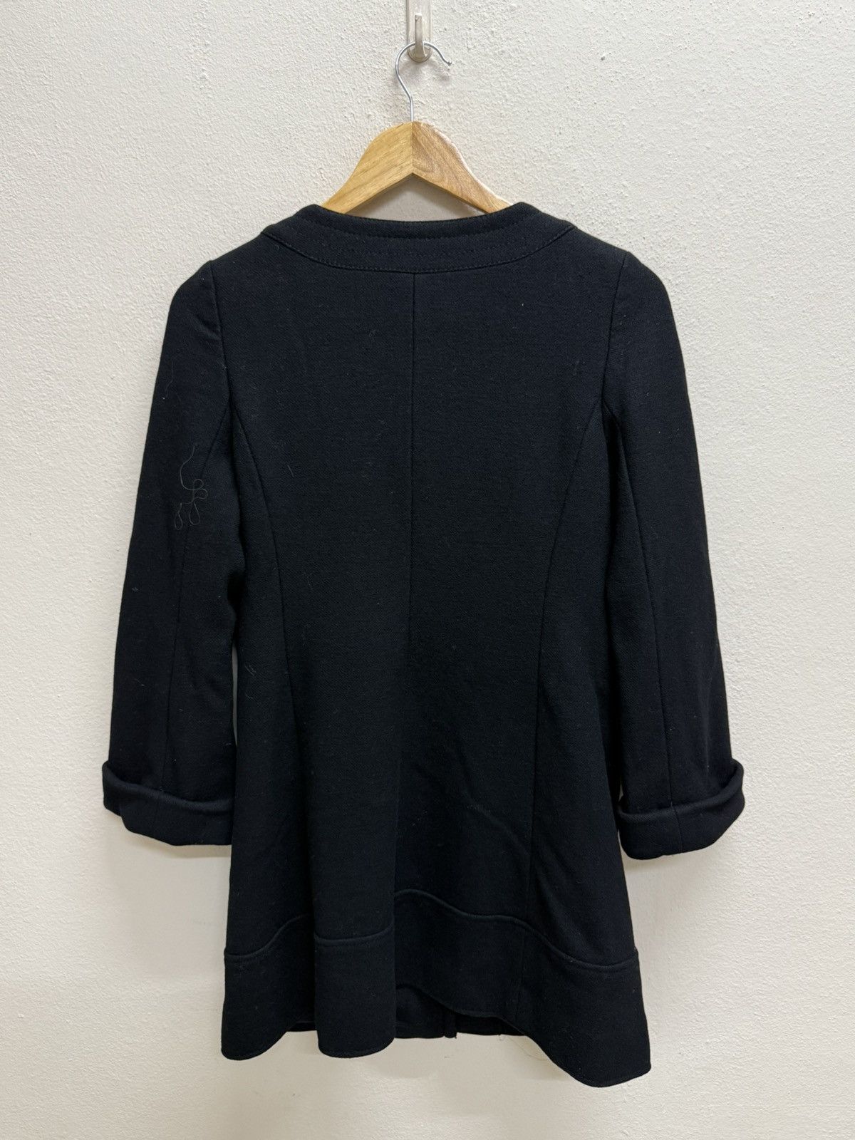 Designer × Sonia Rykiel Sonia Rykiel Knit Black Cardigan Button Up Jacket Size S / US 4 / IT 40 - 20 Thumbnail