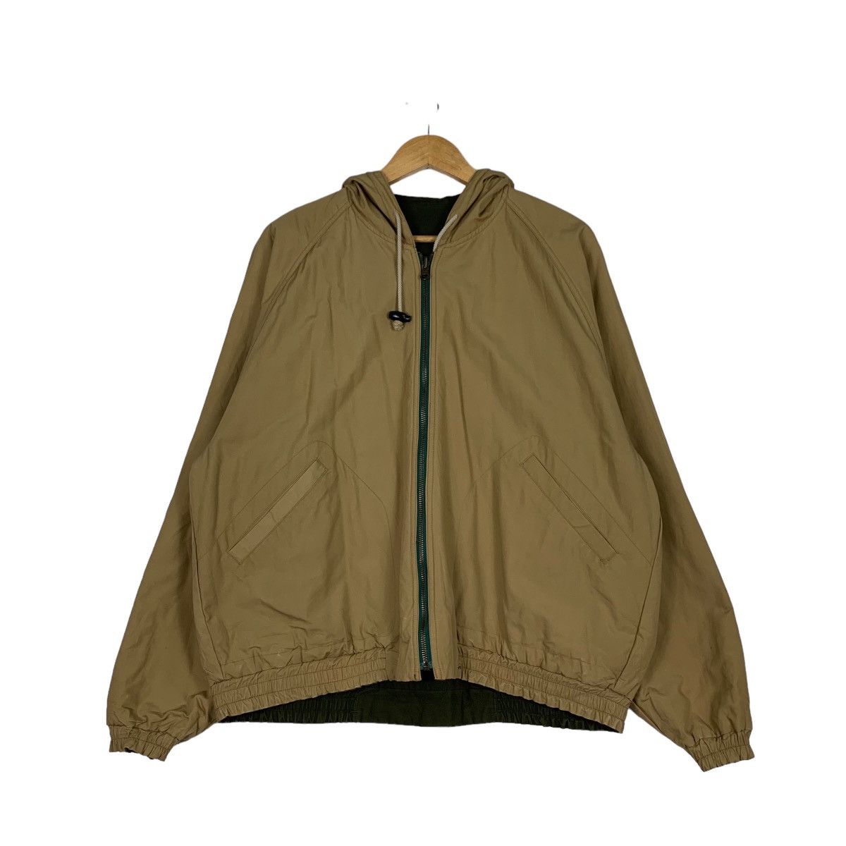 Japanese Brand GUY Division by Hiraoka Reversible Hoodie Jacket #1082-C49 Size US L / EU 52-54 / 3 - 10 Thumbnail
