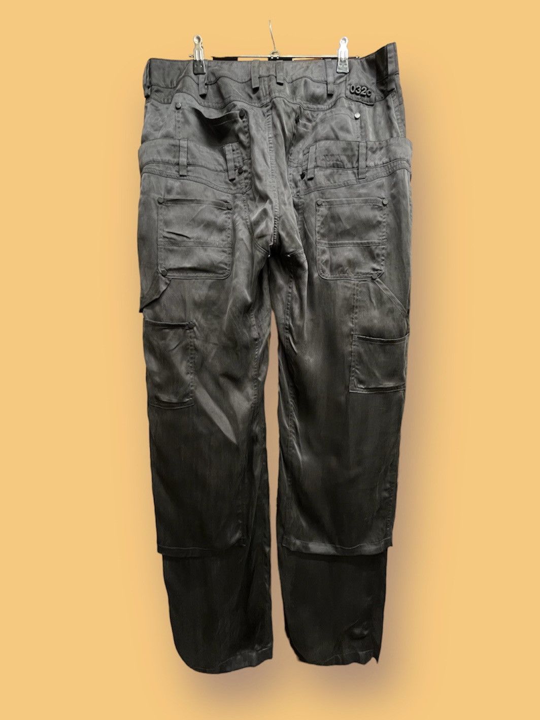 032c Berlin - Double Shift' Utility Trouser „Plum“-Size 40/L