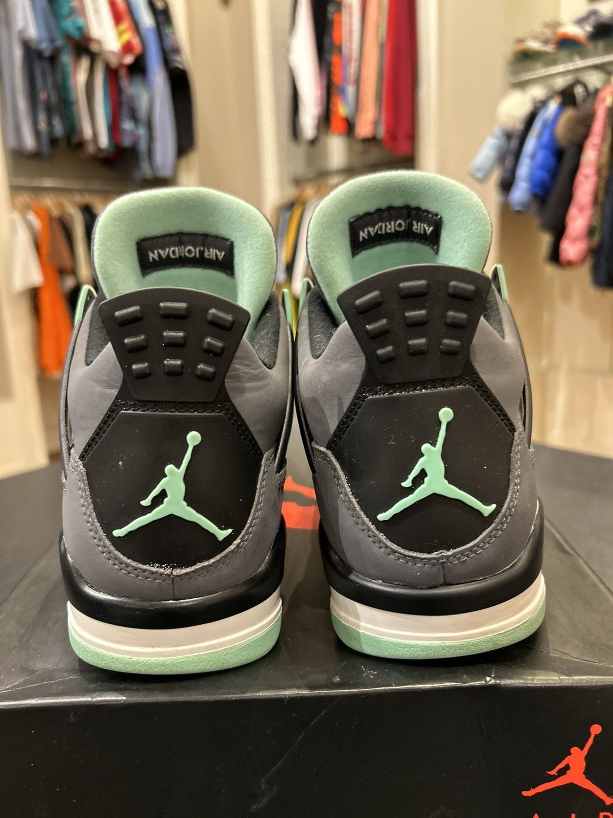 Jordan Brand Jordan 4 Retro ‘Green Glow’ Size US 8 / EU 41 - 3 Thumbnail