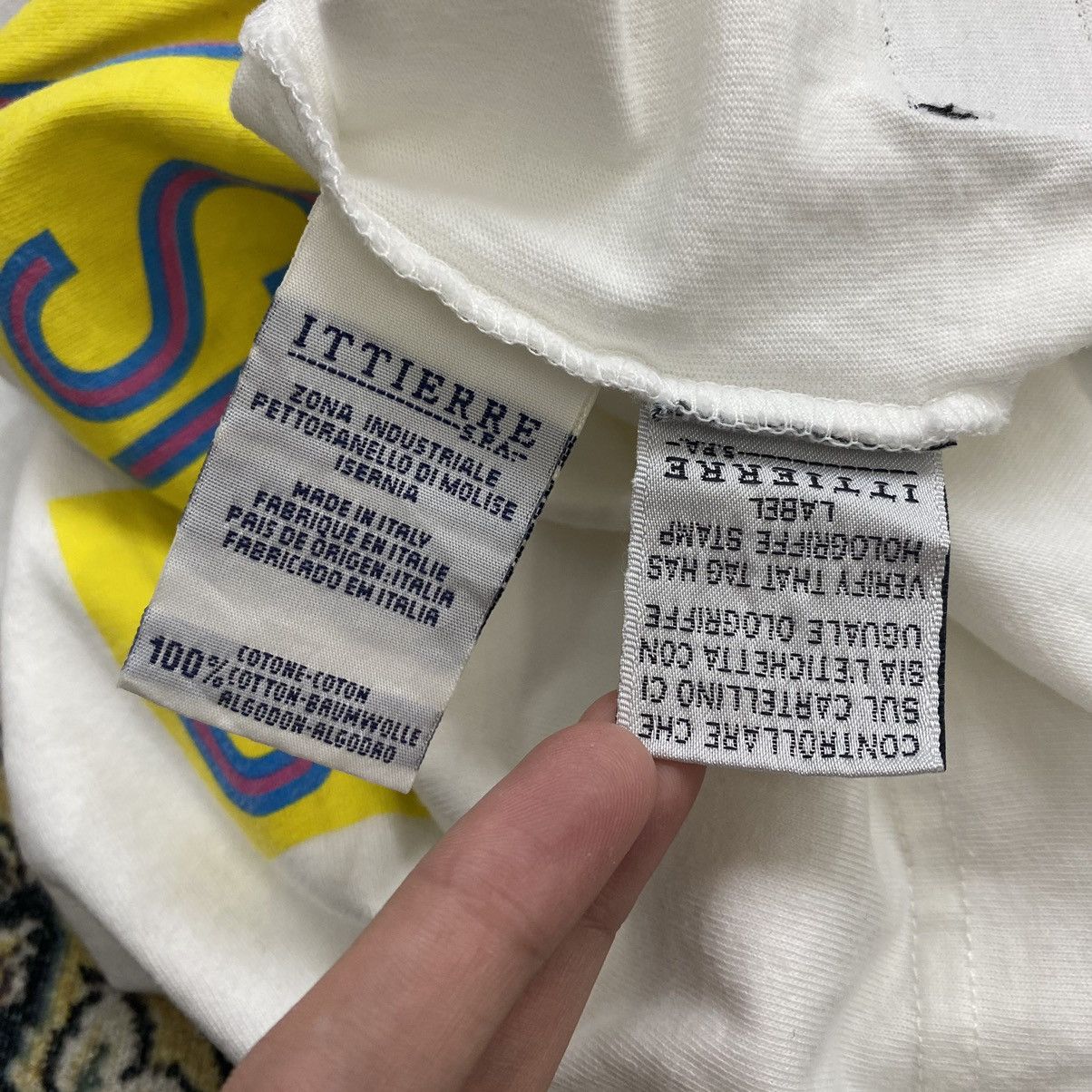 Versace Jeans Couture × Vintage Vintage 90s VERSACE JEANS COUTURE Italian Brand Logo Print Size US L / EU 52-54 / 3 - 6 Thumbnail