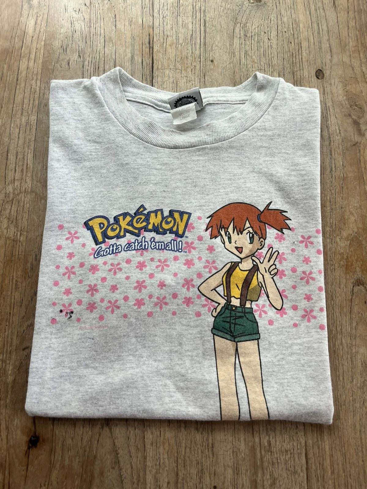 Nintendo × Pokemon × Vintage Vintage KASUMI POKEMON Nintendo 1999’s (Youth) Tshirt Size US L / EU 52-54 / 3 - 1 Thumbnail