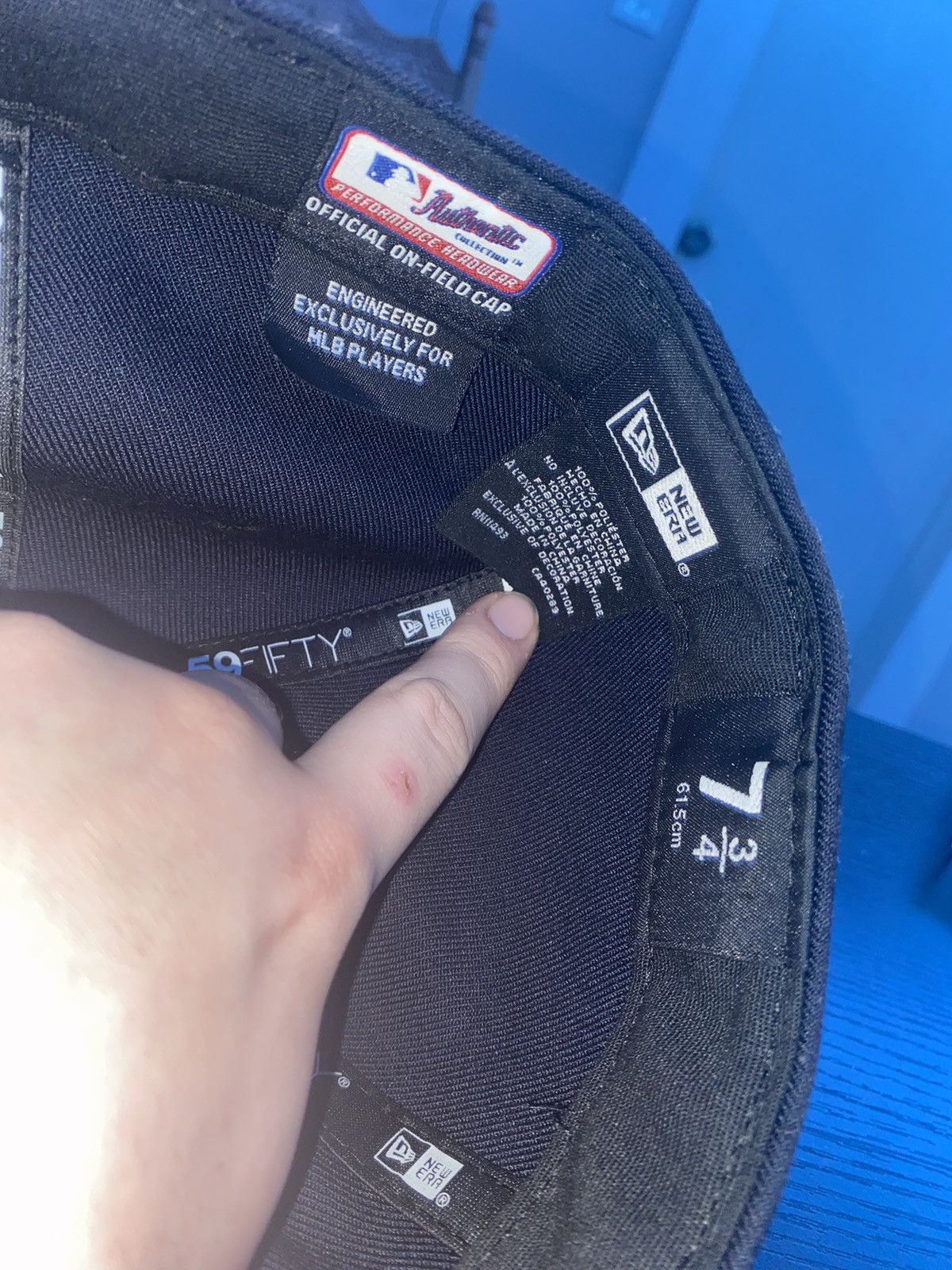 New Era Houston Astro's Authentic Fitted Cap Size ONE SIZE - 3 Thumbnail