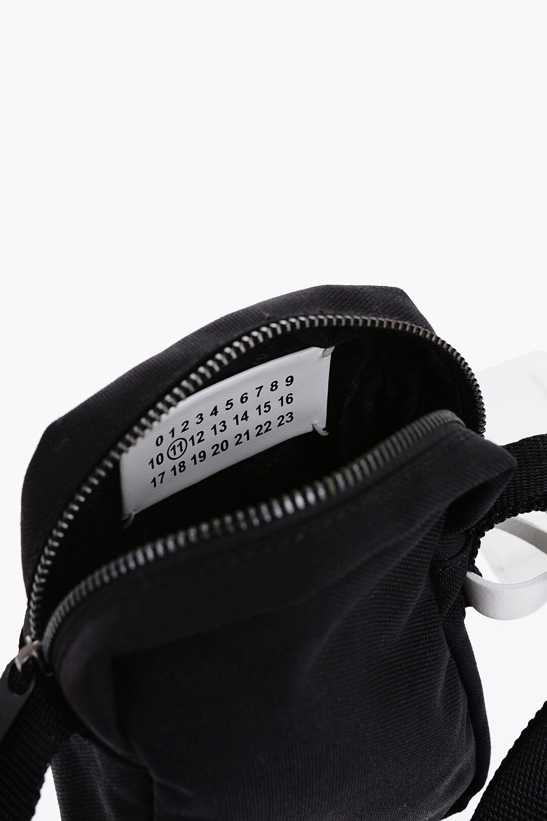 Maison Margiela og1mm1224 Size: OS / Canvas Crossbody Waist Bag in Black Size ONE SIZE - 4 Thumbnail