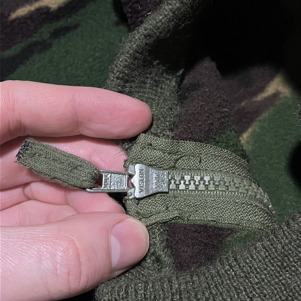 Vintage 90s NATO British Army DPM Camo Fleece Bomber DCTA Jacket Size US M / EU 48-50 / 2 - 8 Thumbnail
