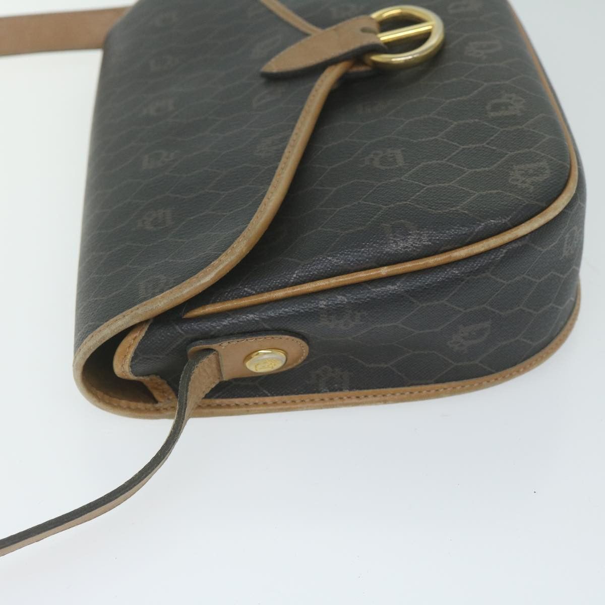 Dior DIOR Honeycomb Canvas Shoulder Bag Pvc Black Size ONE SIZE - 5 Thumbnail