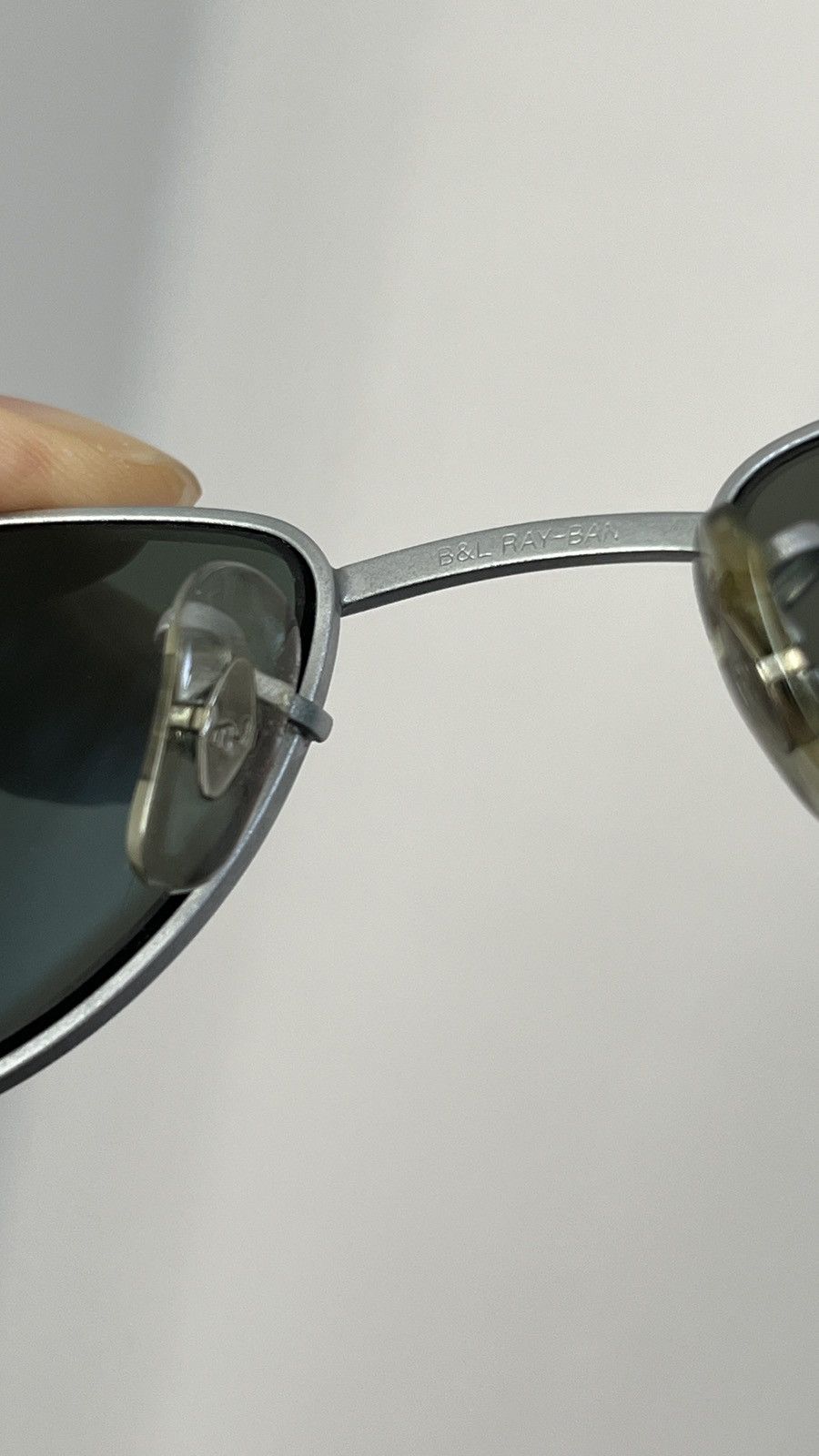 RayBan 🔥Holy Grail🔥Still New! 90s B&L Sidestreet🕶️ Silver Shine✨ Size ONE SIZE - 6 Thumbnail