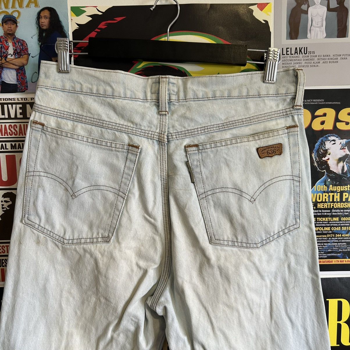 Levi's Vintage Levi’s 636 Japanese Washed Blue Denim Size US 31 - 6 Thumbnail