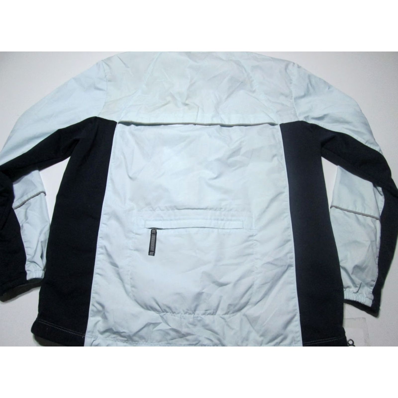 Nike Nike Womens Windbreaker Jacket M Light Blue/Navy Outerwear Jacket Size M / US 6-8 / IT 42-44 - 2 Thumbnail