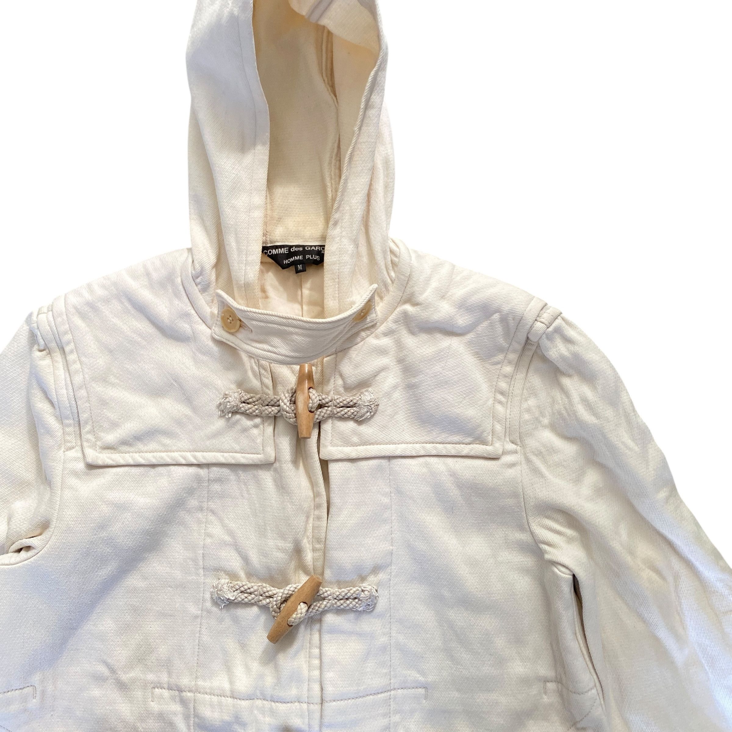 Comme des Garcons Vintage Comme Des Garcons Homme AD 2003 Duffle Coat Size US M / EU 48-50 / 2 - 2 Thumbnail