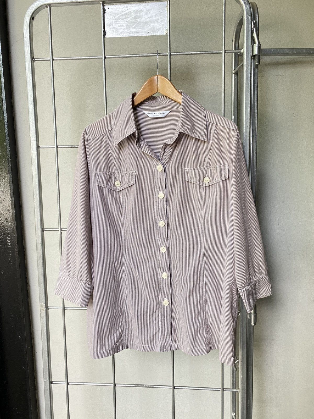 Masaki Matsushima Masaki Mutsushima stripped women shirt Size M / US 6-8 / IT 42-44 - 1 Thumbnail