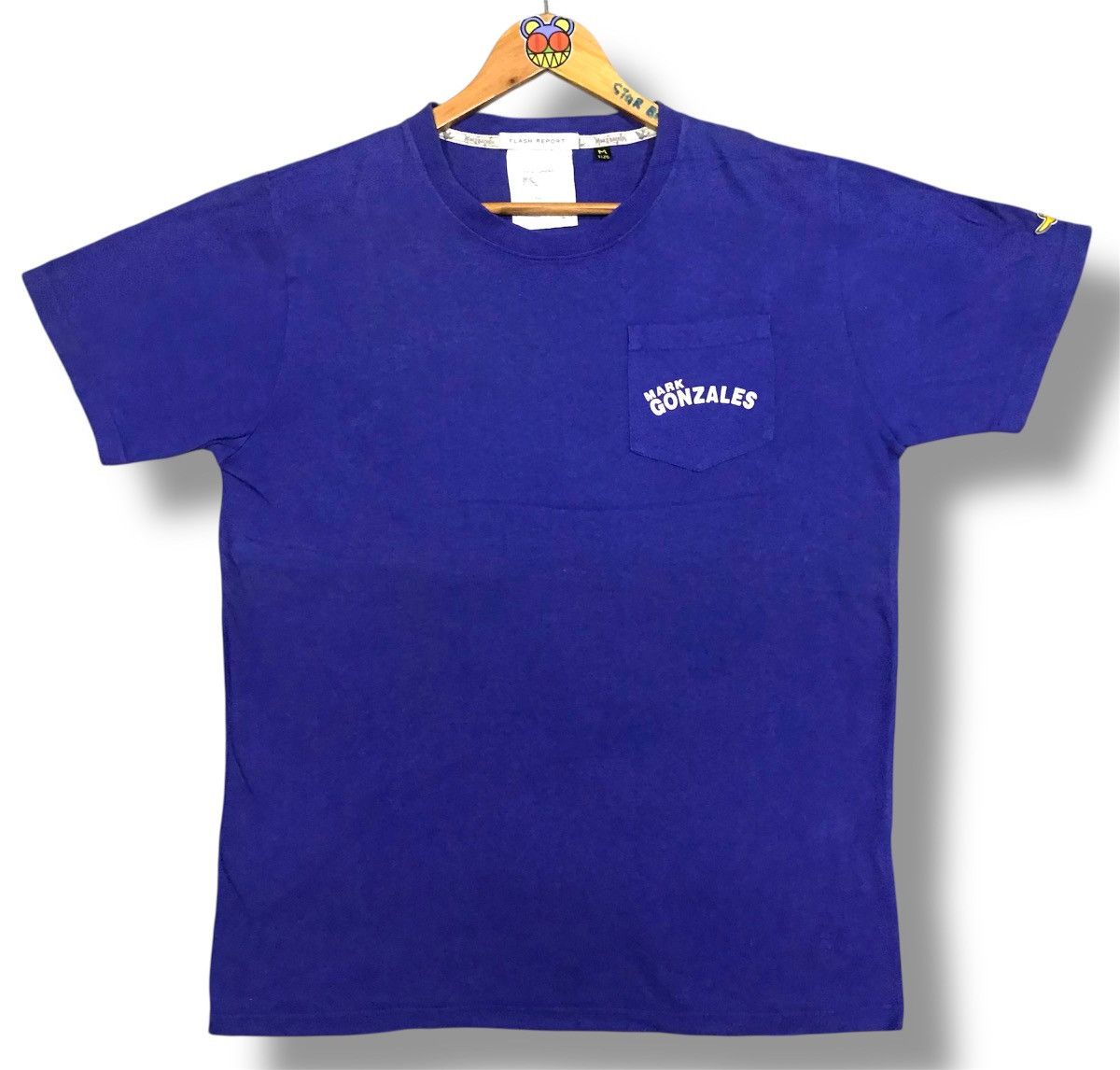 Japanese Brand MARK GONZALES BIG LOGO SINGLE POCKET Size US M / EU 48-50 / 2 - 2 Thumbnail