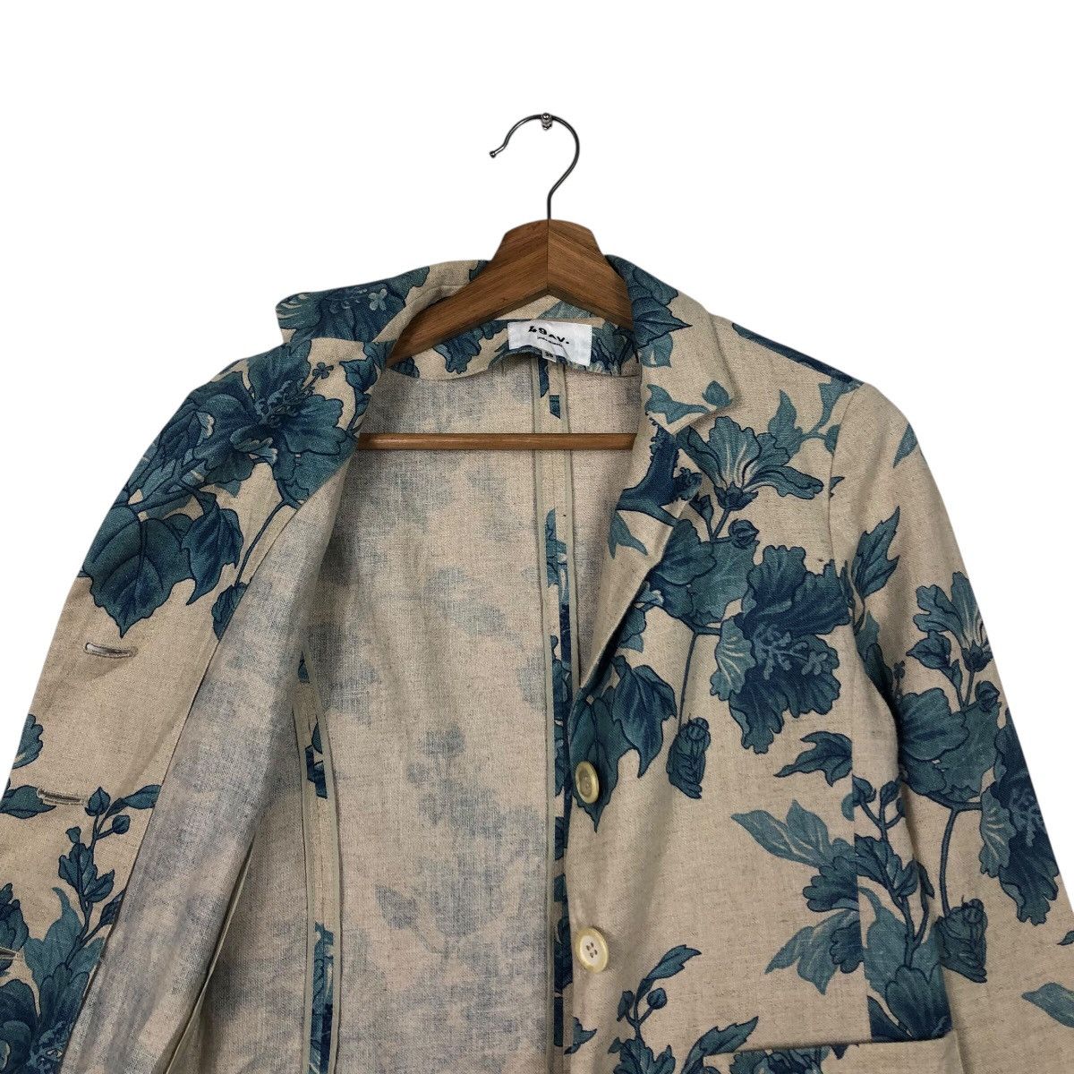 Japanese Brand × Junko Shimada 📌Cropped Biker Jacket 49 Av Junko Shimada Floral Design Size US M / EU 48-50 / 2 - 13 Thumbnail