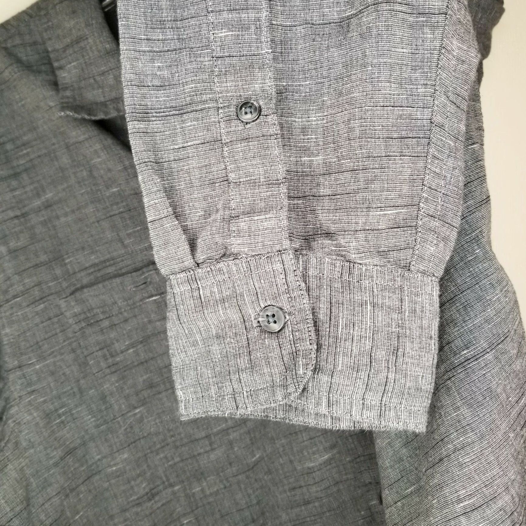 Vintage URBAN PIPELINE Long Sleeve Button-Up Shirt Adult Large Gray Mens Size US L / EU 52-54 / 3 - 3 Thumbnail
