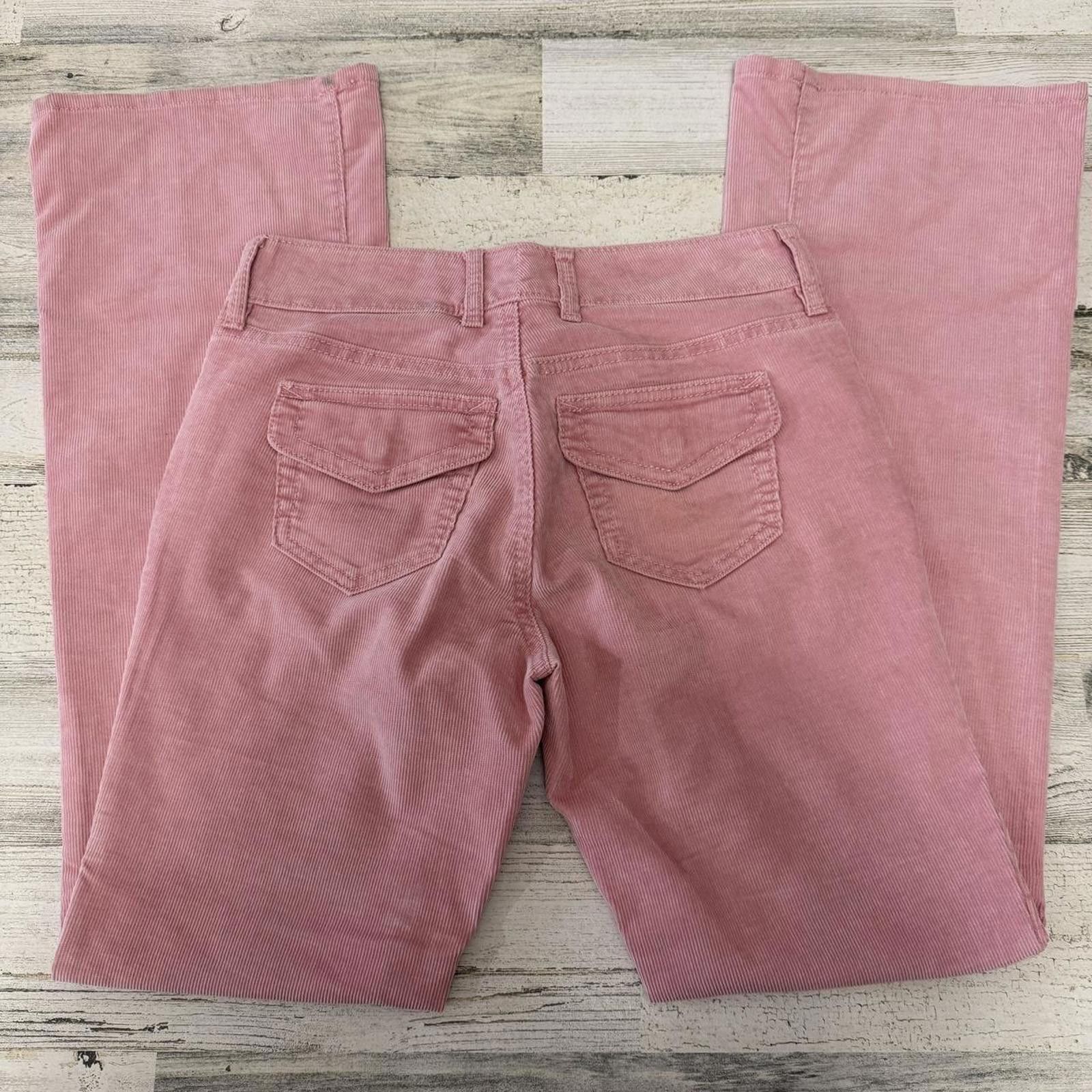 Gap Pink Corduroy flared Gap jeans size 1 Size 26" / US 2 / IT 38 - 2 Thumbnail