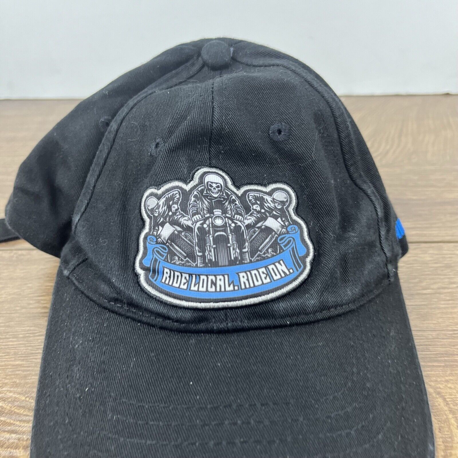 Other Motorcycle Hat Ride On Ride Local Hat Adjustable Hat Black H Size ONE SIZE - 6 Thumbnail