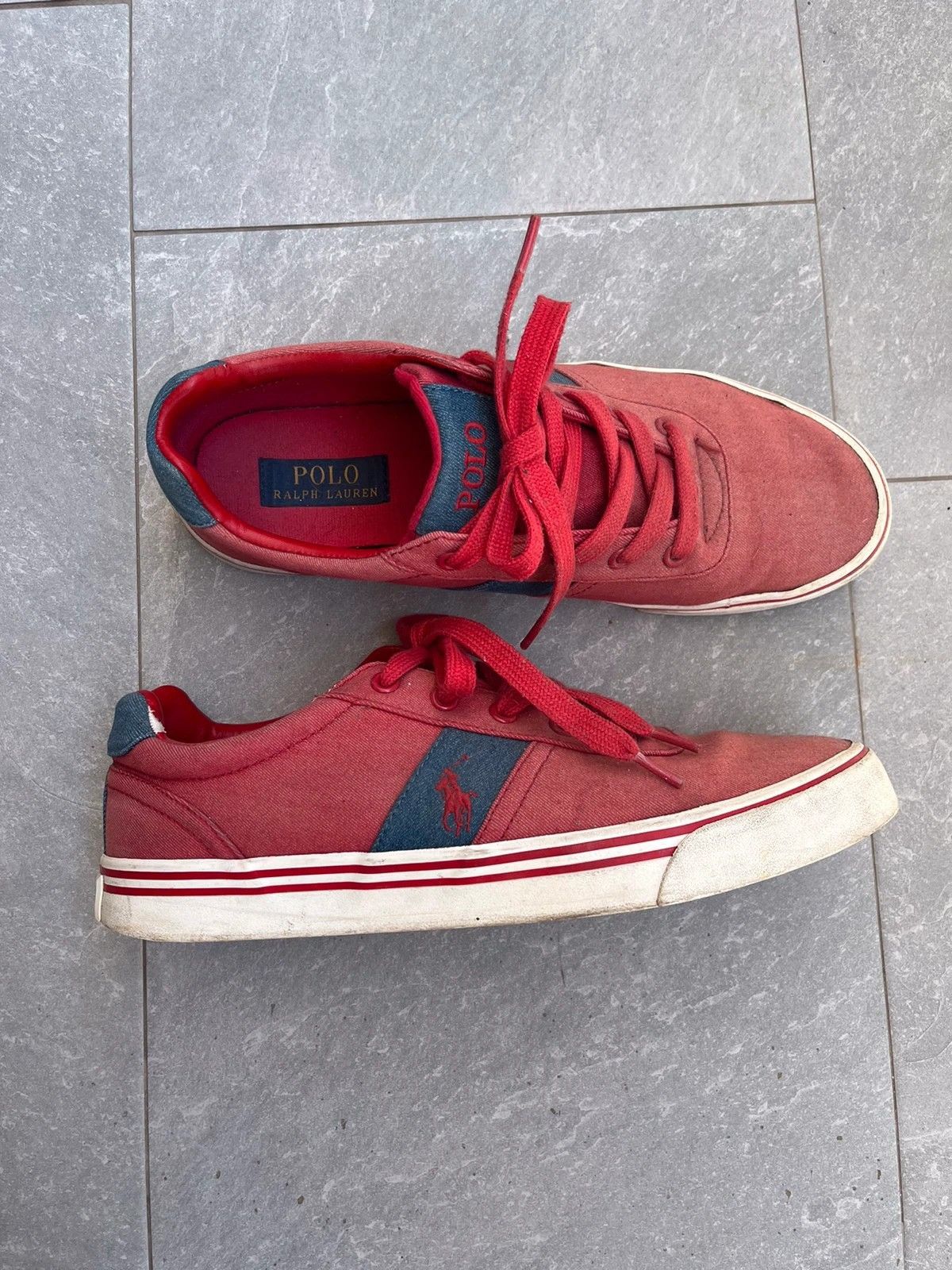 Polo Ralph Lauren Polo Ralph Lauren Size EUR 42 US 9 Sneakers Shoes Small Pony Size US 9 / EU 42 - 1 Thumbnail