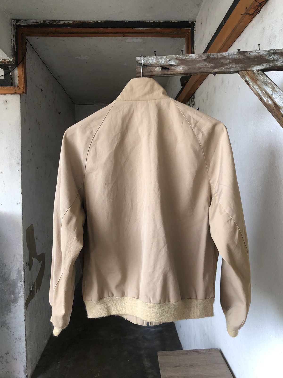 Vintage Vintage 80s Cargo Plain Bomber Jacket Talon Zipper Size US M / EU 48-50 / 2 - 3 Thumbnail