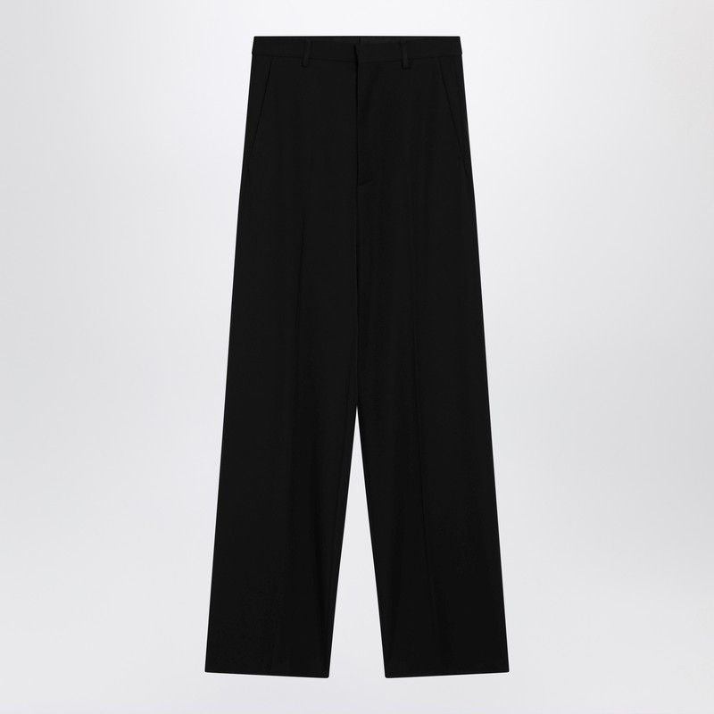 Balenciaga Balenciaga Black Wool Trousers Size 27" / US 4 / IT 40 - 1 Thumbnail