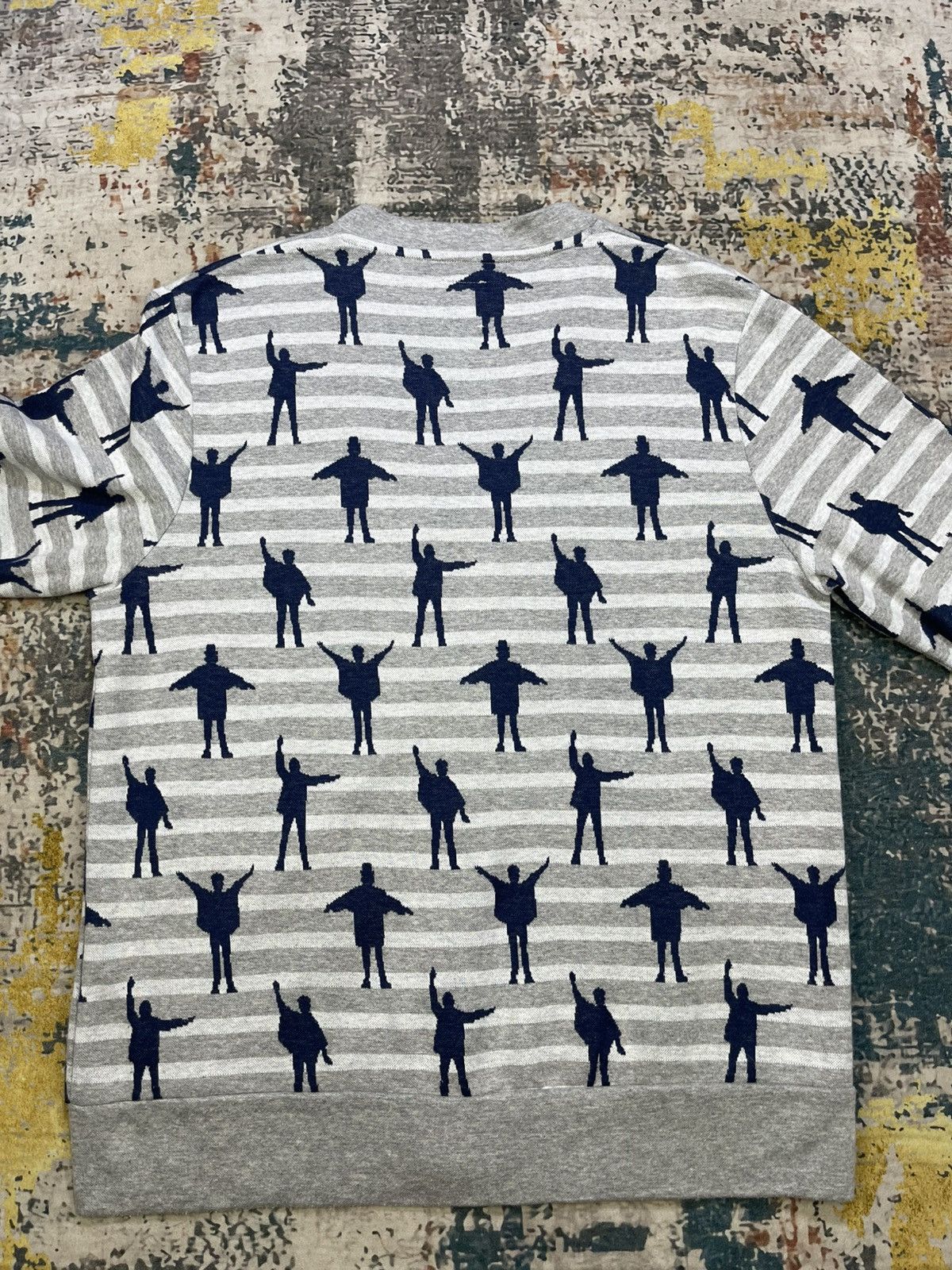 Band Tees The Beatles x Graniph Full Print Button Down Cardigan Size US M / EU 48-50 / 2 - 2 Thumbnail