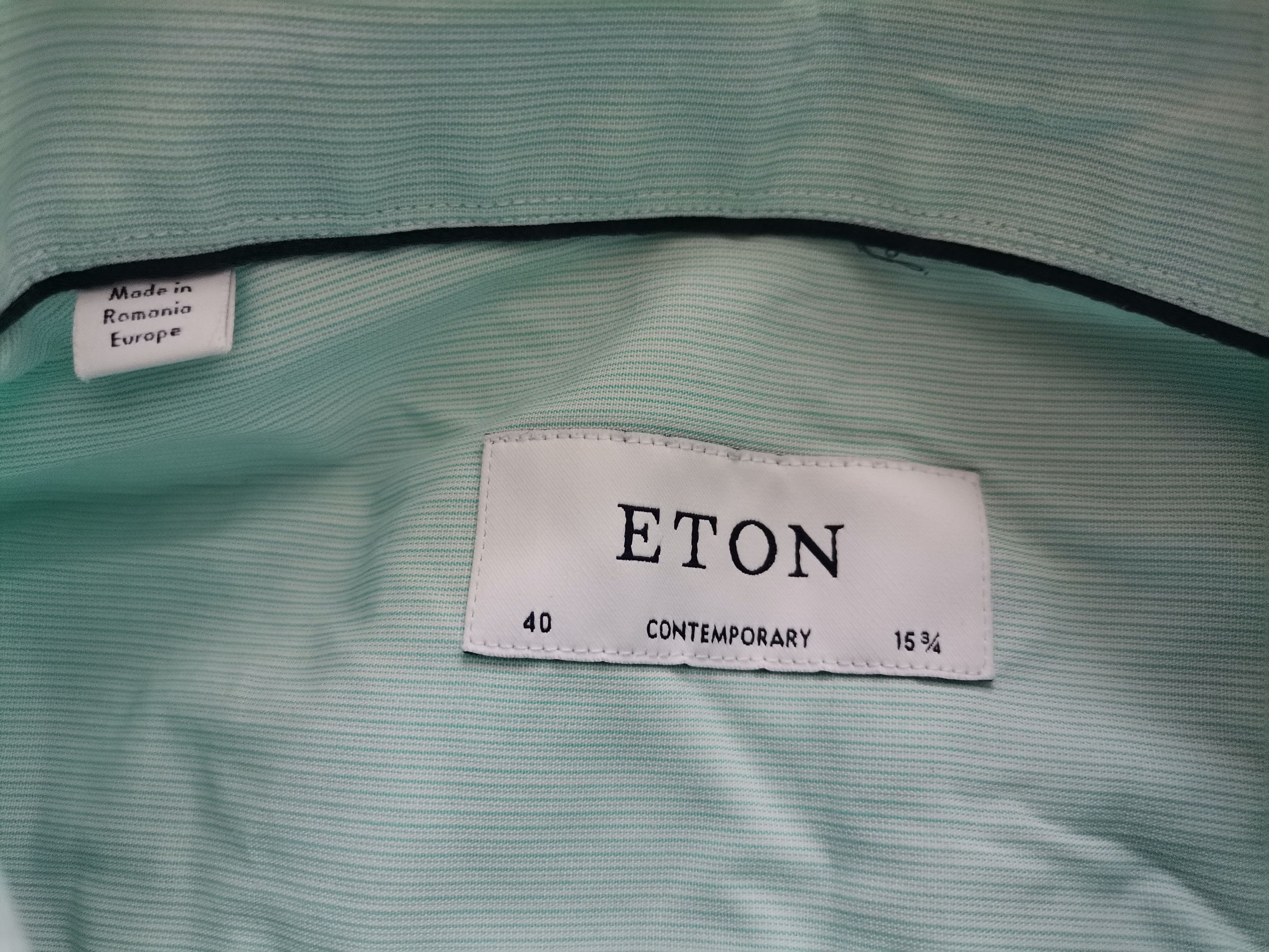 Eton Eton Pin Striped Shirt Size US M / EU 48-50 / 2 - 2 Thumbnail