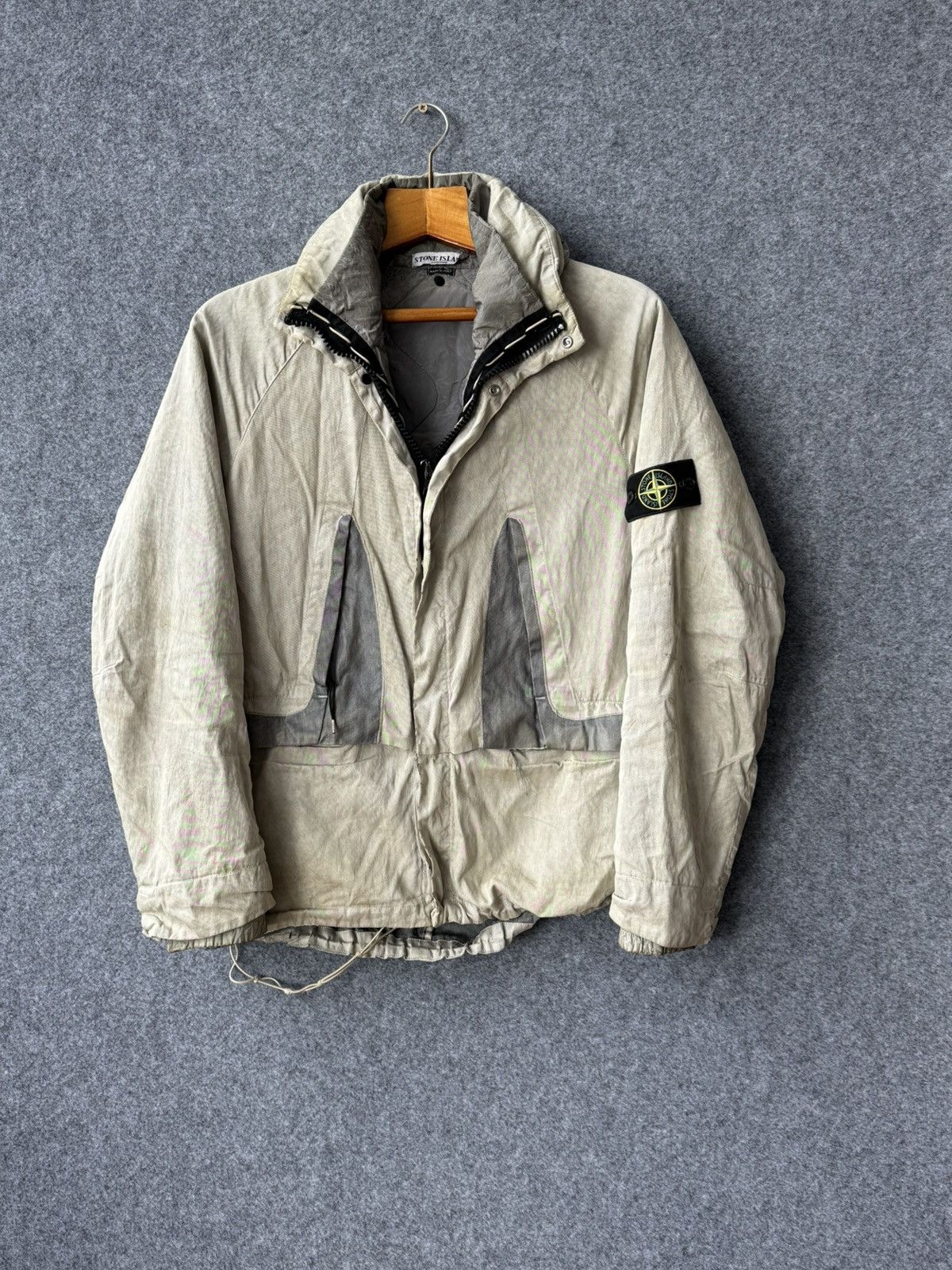 Vintage Archive Stone Island 2004 Garment Dyed Dutch Rope