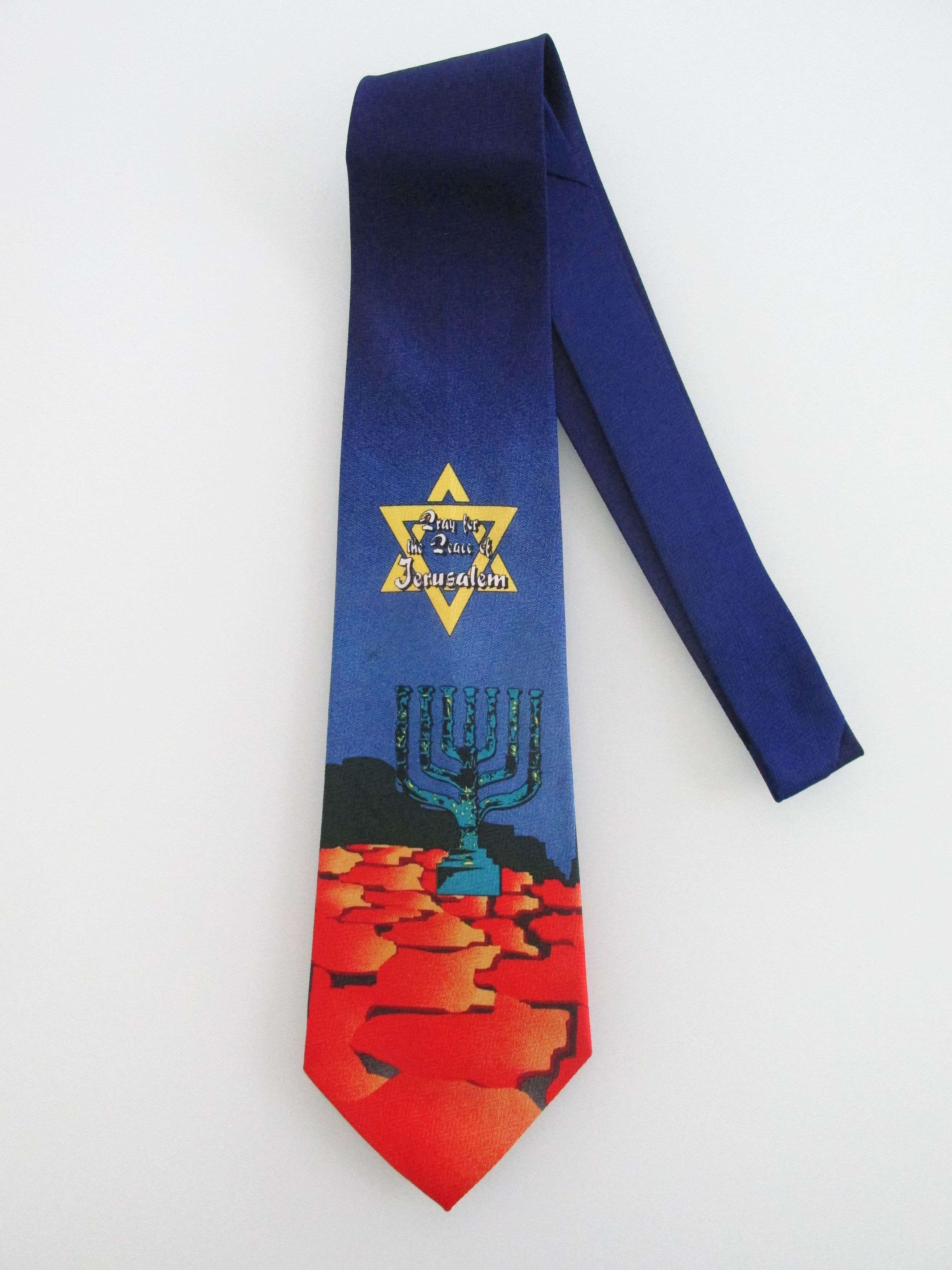 Other Pray For Peace (NWOT) Men's Tie by A. Rogers Size ONE SIZE - 1 Thumbnail