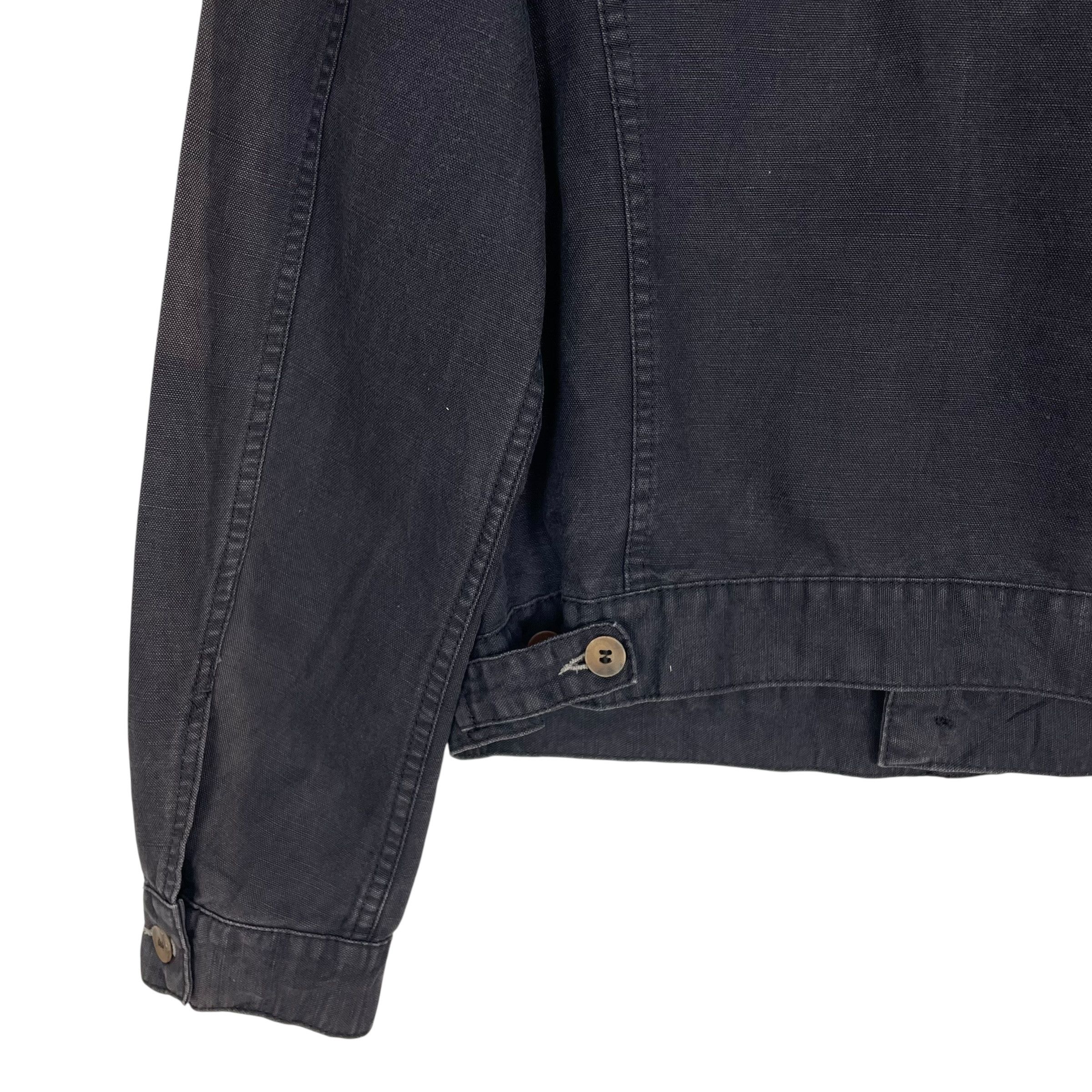 Giorgio Armani Vintage 90s Armani Jeans Denim Trucker Jacket Size US M / EU 48-50 / 2 - 14 Thumbnail