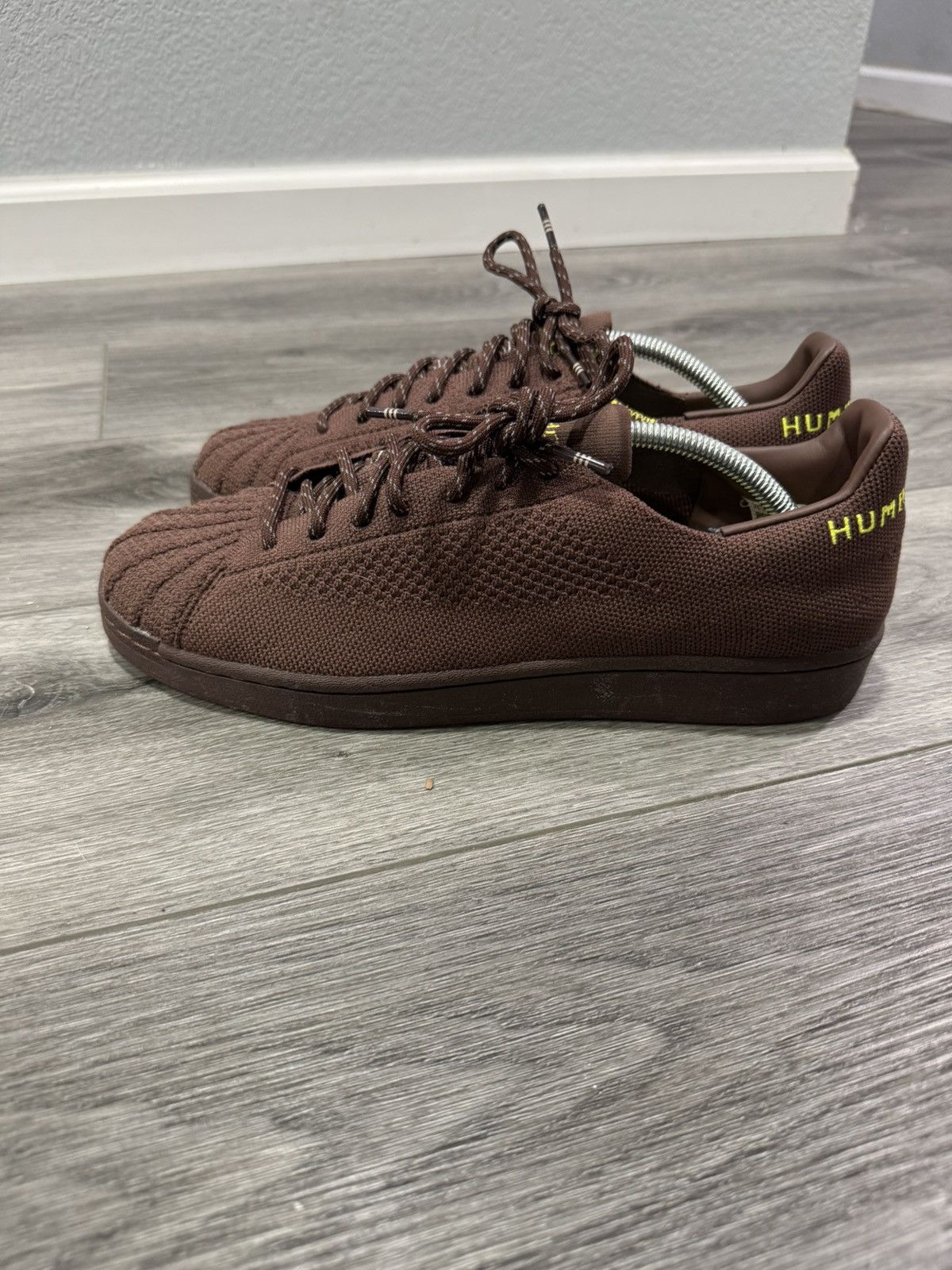 Humanrace Adidas Superstar Primeknit Humanrace Size US 11 / EU 44 - 4 Thumbnail