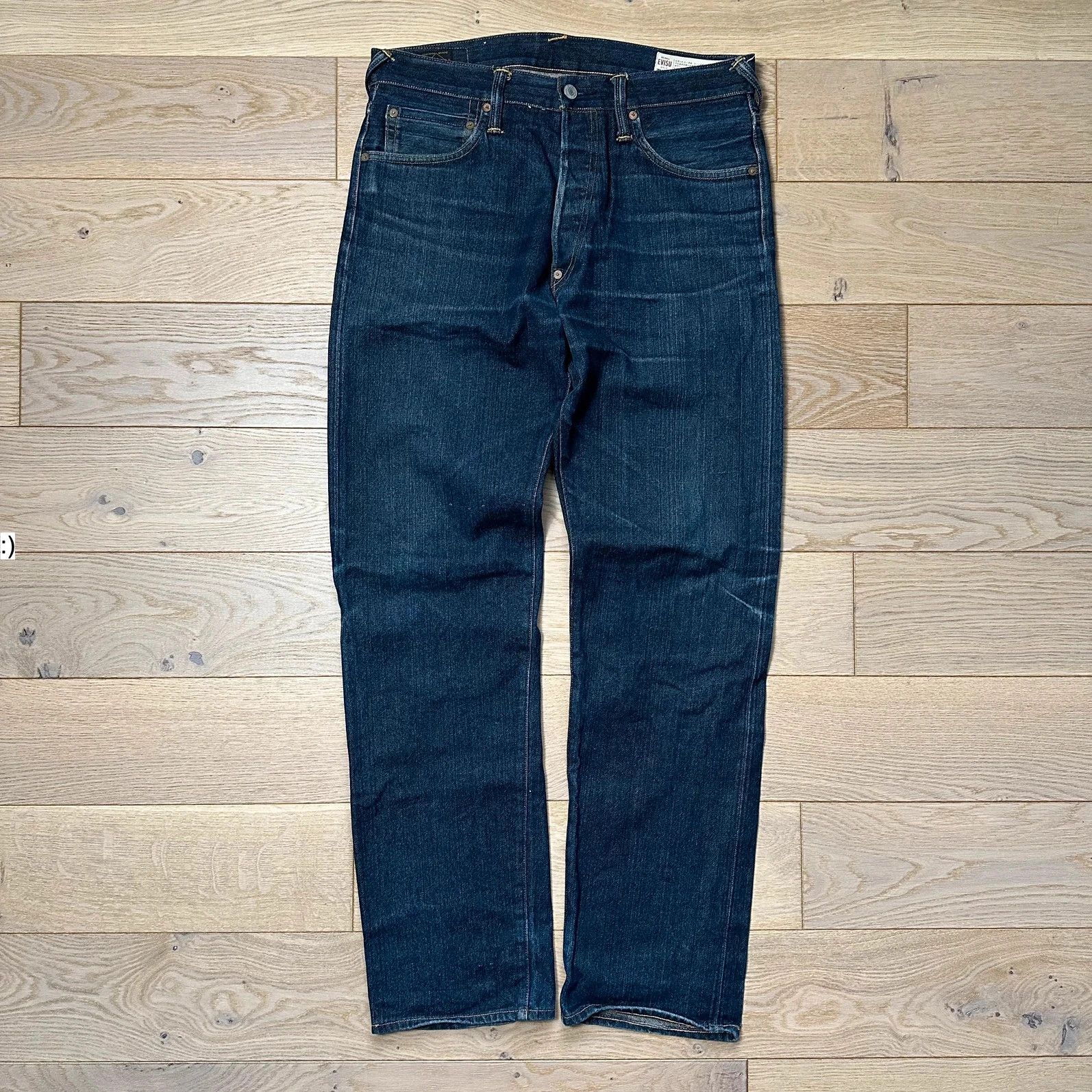 Evisu Jeans Baggy Evisu Daicock 20th Anny Special Embroidery Size US 32 / EU 48 - 2 Thumbnail