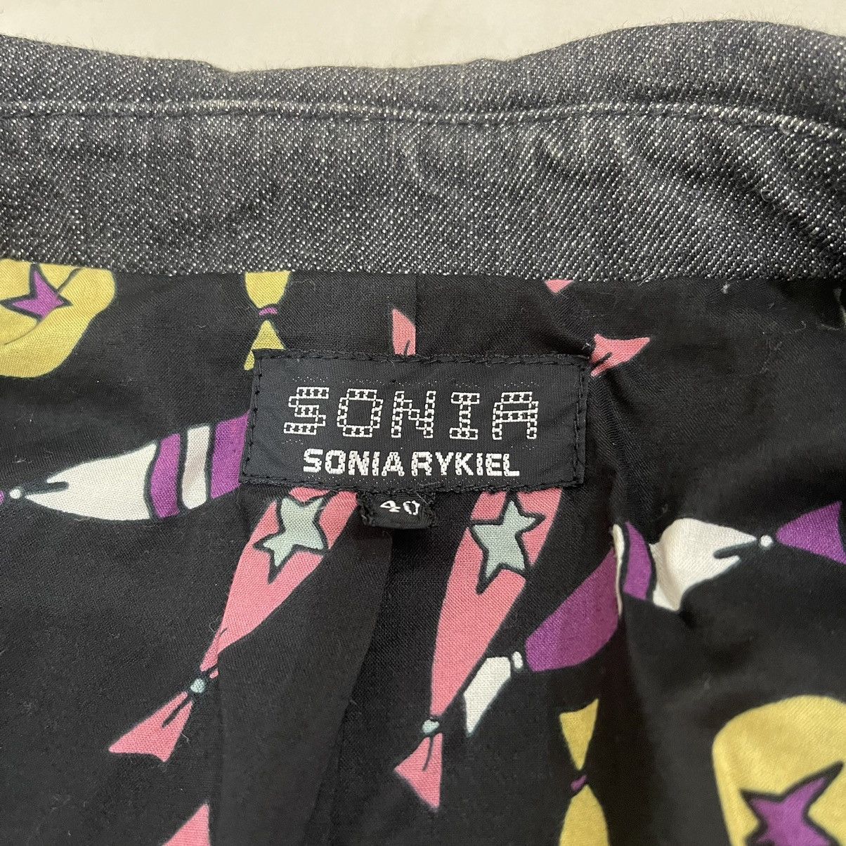 Designer × Sonia Rykiel Vintage Sonia Rykiel Button Jacket Size S / US 4 / IT 40 - 12 Thumbnail