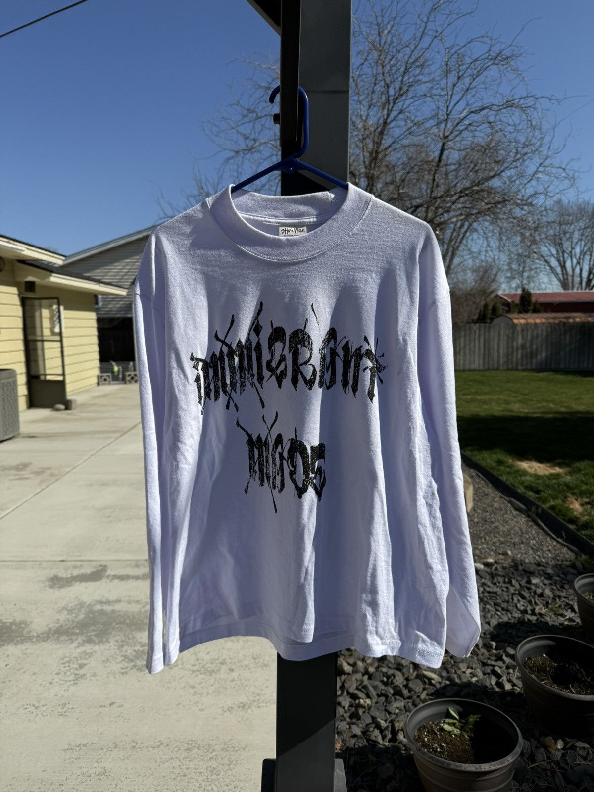Other Oversized Heavyweight White Longsleeve Size US L / EU 52-54 / 3 - 1 Thumbnail