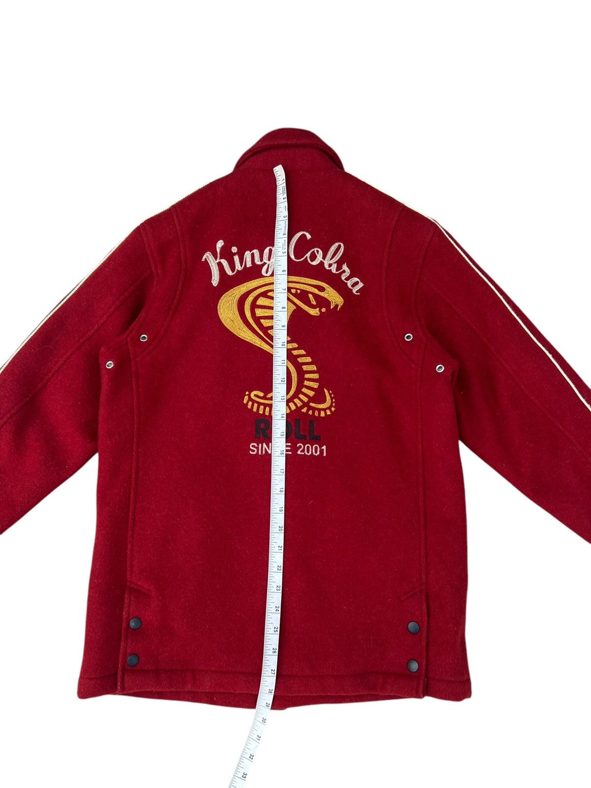 Freewheelers 2000s ROLL Japan King Cobra Wool Coat Jacket Size US M / EU 48-50 / 2 - 2 Thumbnail
